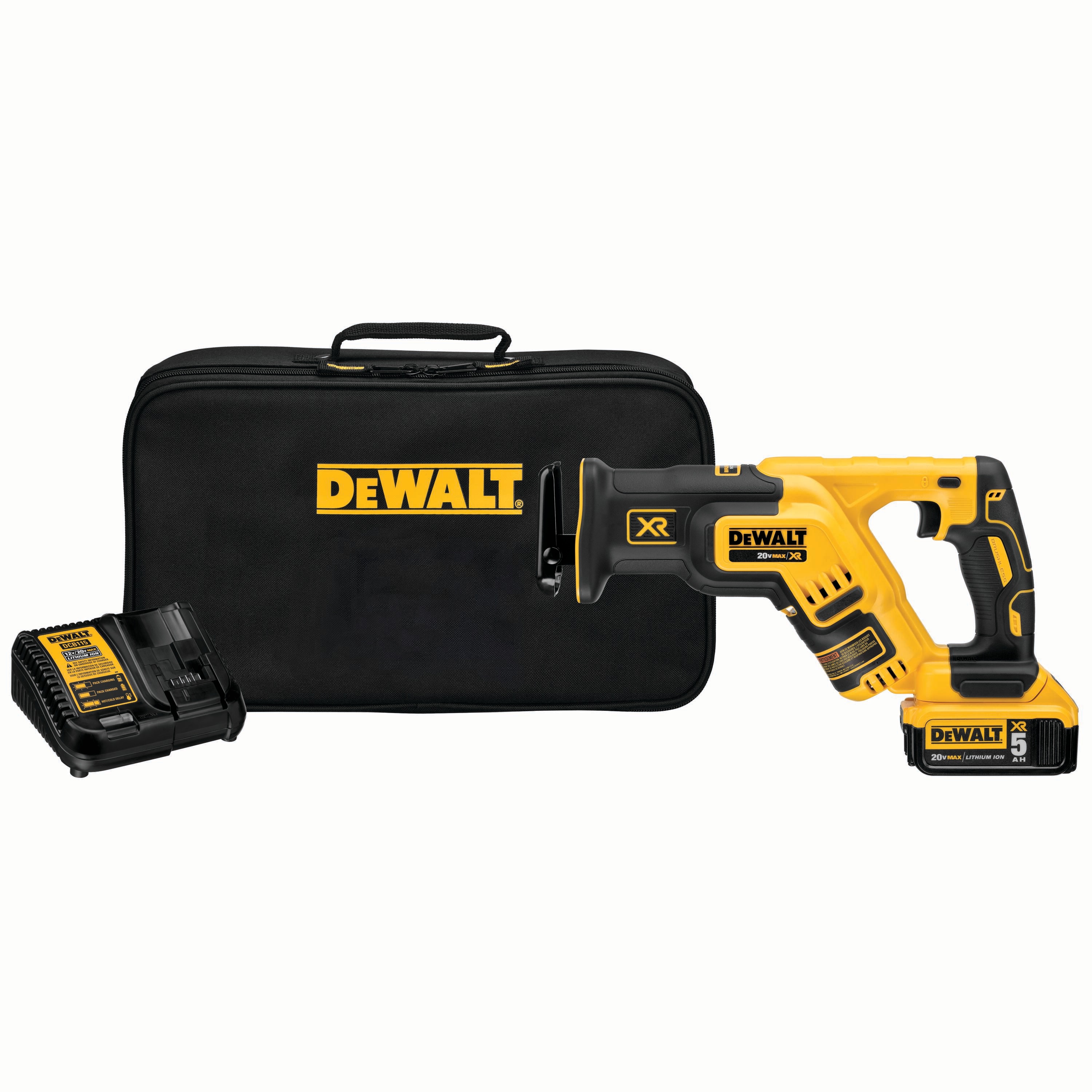 DEWALT XR 20-volt Max Variable Brushless Cordless Reciprocating Saw (Charger Included and Battery Included) DCS367P1 Sansujyuku sansujyuku.com