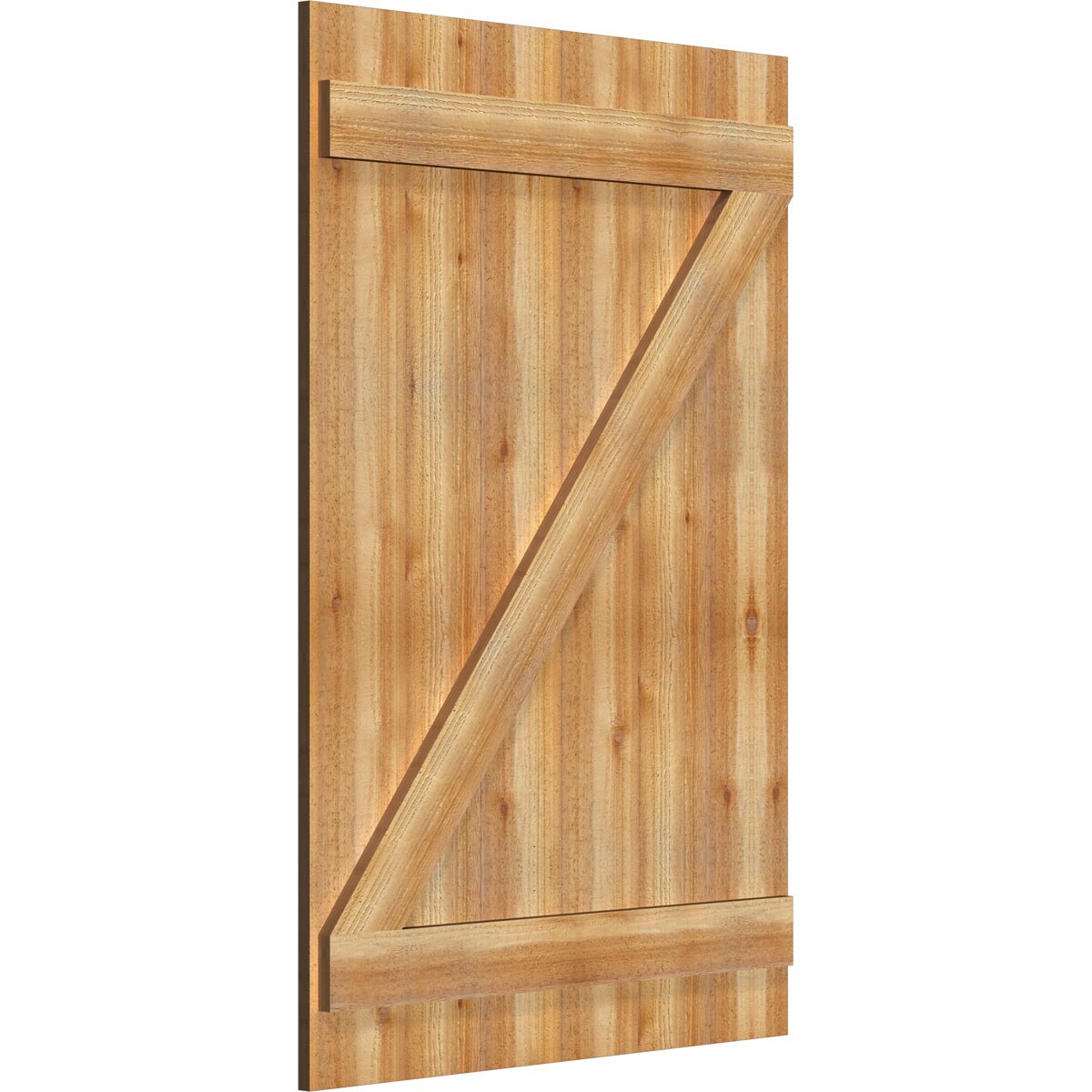 Ekena Millwork RBJ06Z32X048RWR Exterior-Shutters - View #2