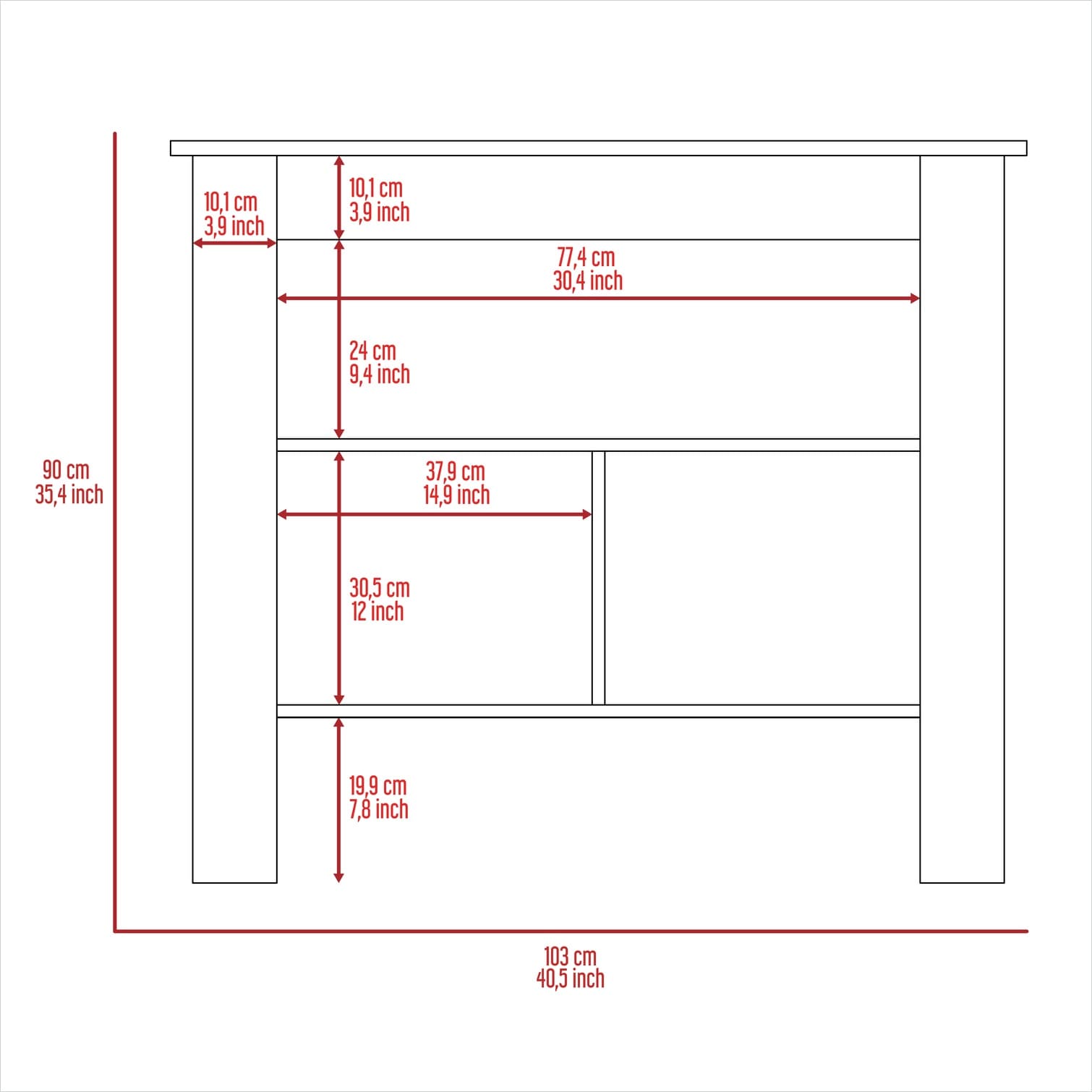 FlowLuxe S1OO6JW6EY2J Kitchen-Furniture - View #2