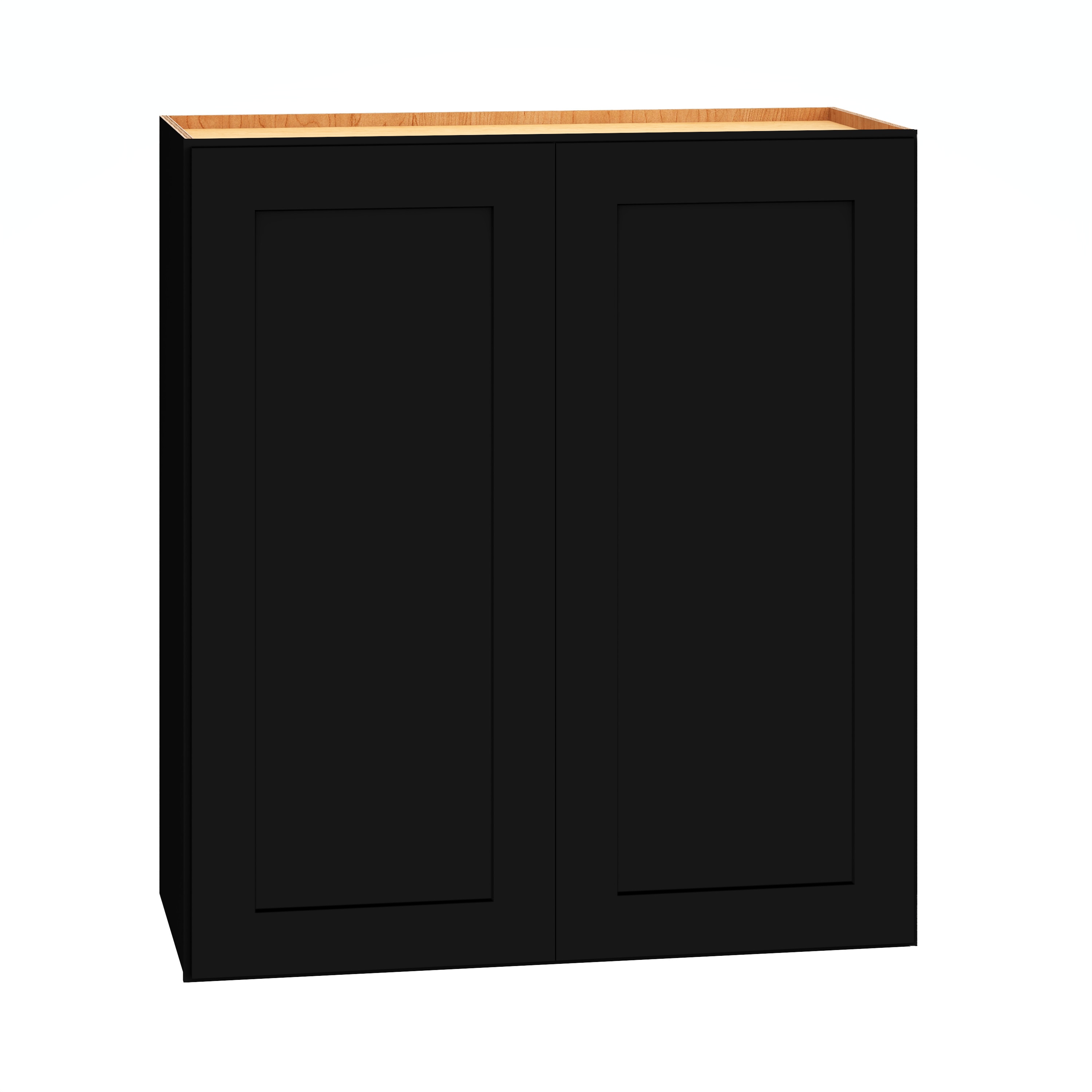Diamond Express 61I-W2730 Jamestown 27-in W x 30-in H x 12-in D Black Wall Fully assembled Plywood Cabinet Recessed Panel Shaker
