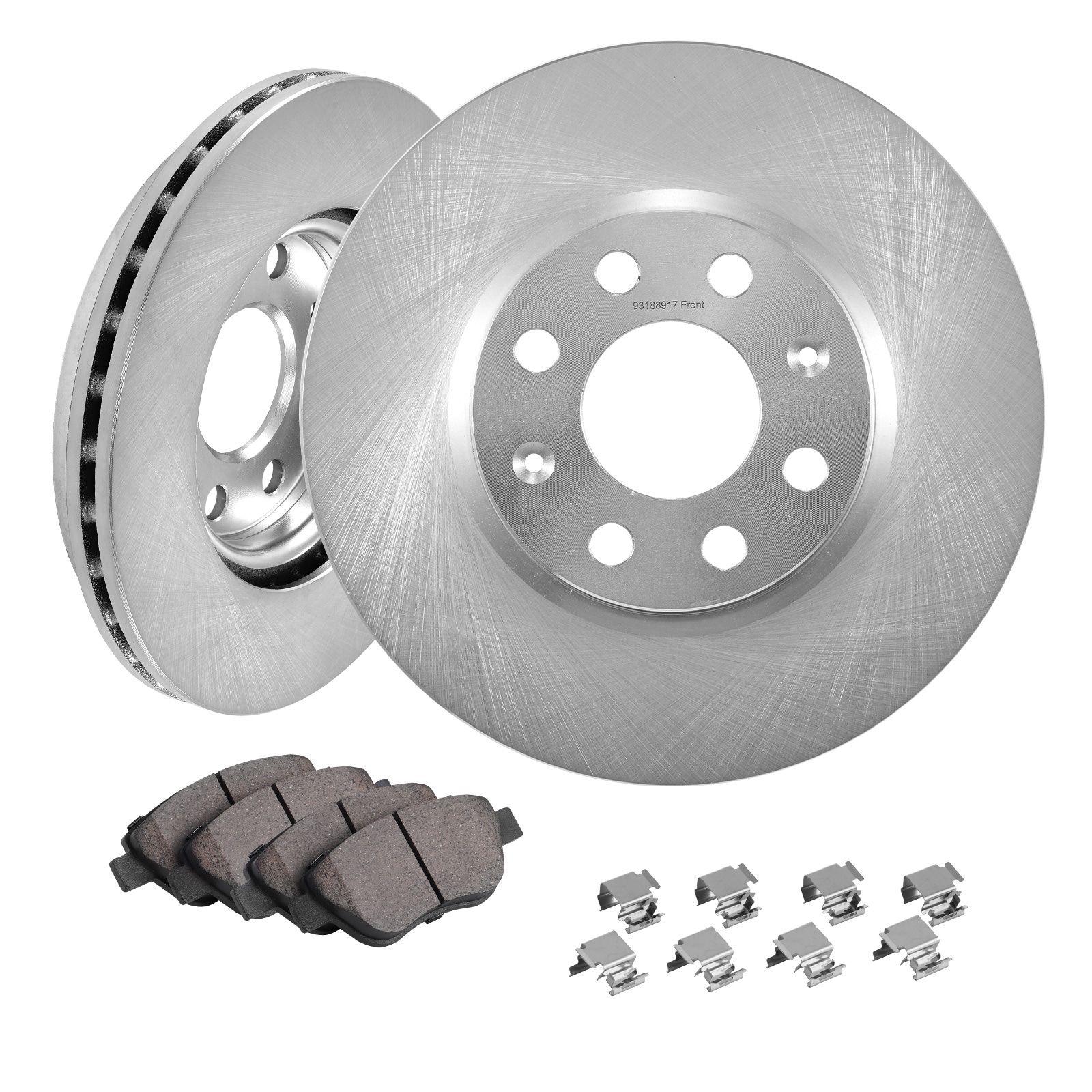 SVOPES SVOPESQCCCPTZ07778V0 Steel Brake service kit Silver
