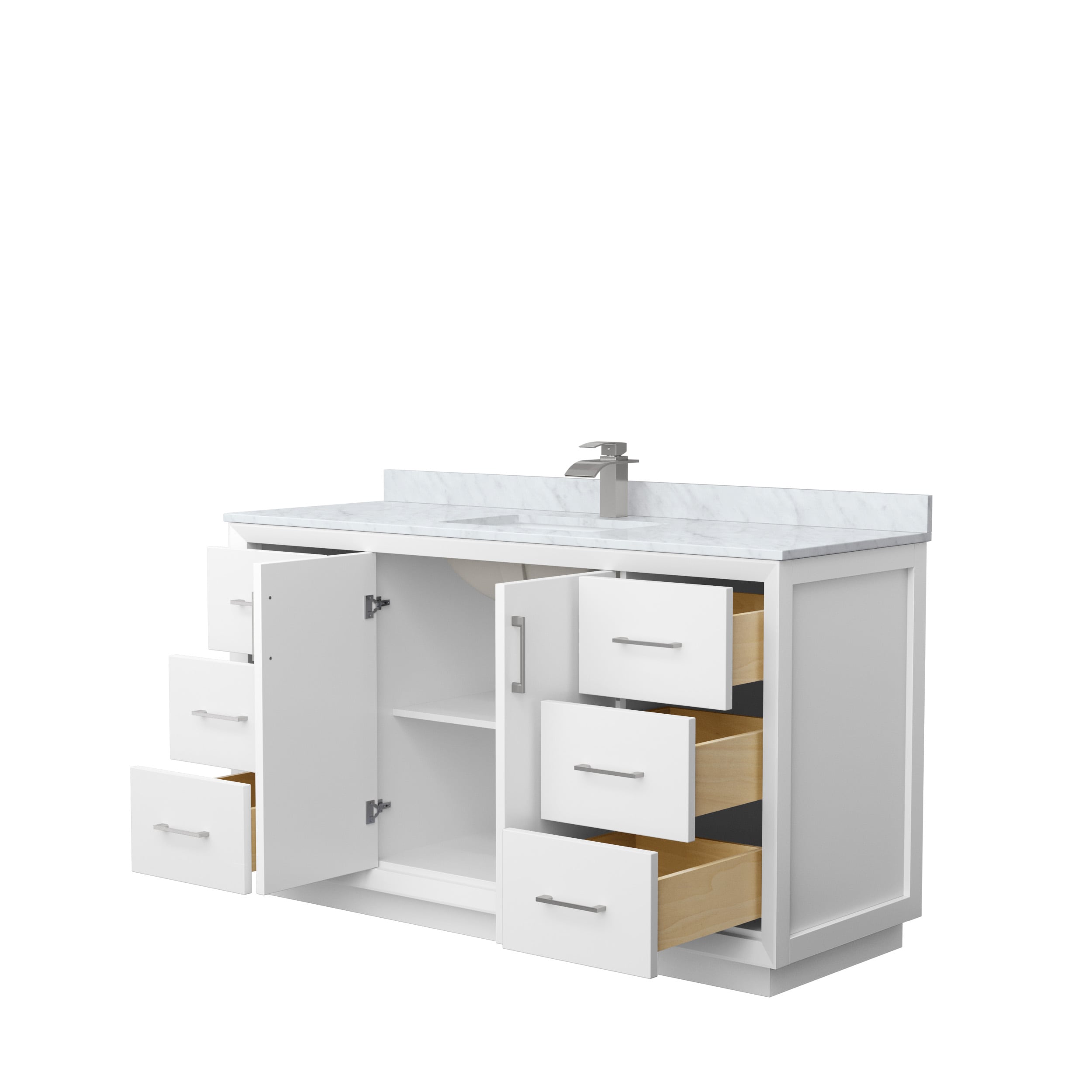 Wyndham Collection WCF414160SWHCMUNSMXX Bath-Vanity-Combo - View #2