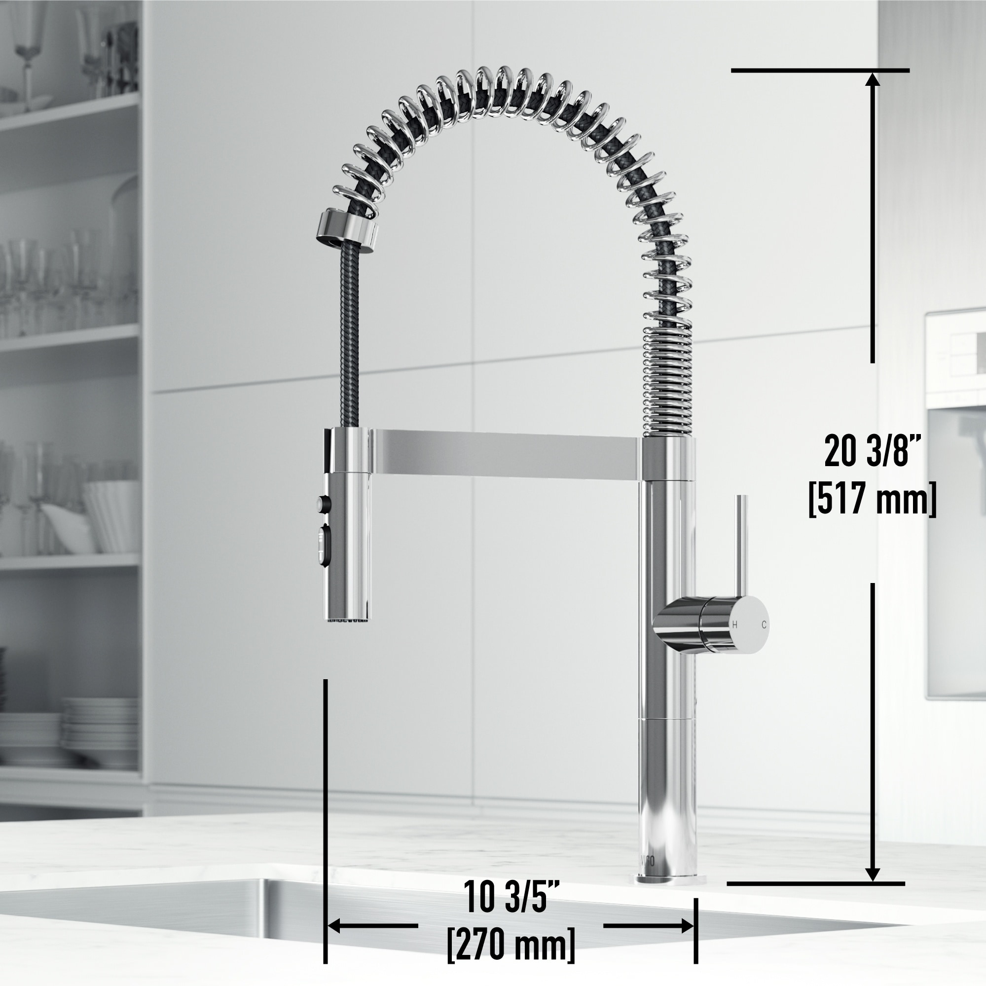 VIGO VG02052CH Kitchen-Faucets - View #3