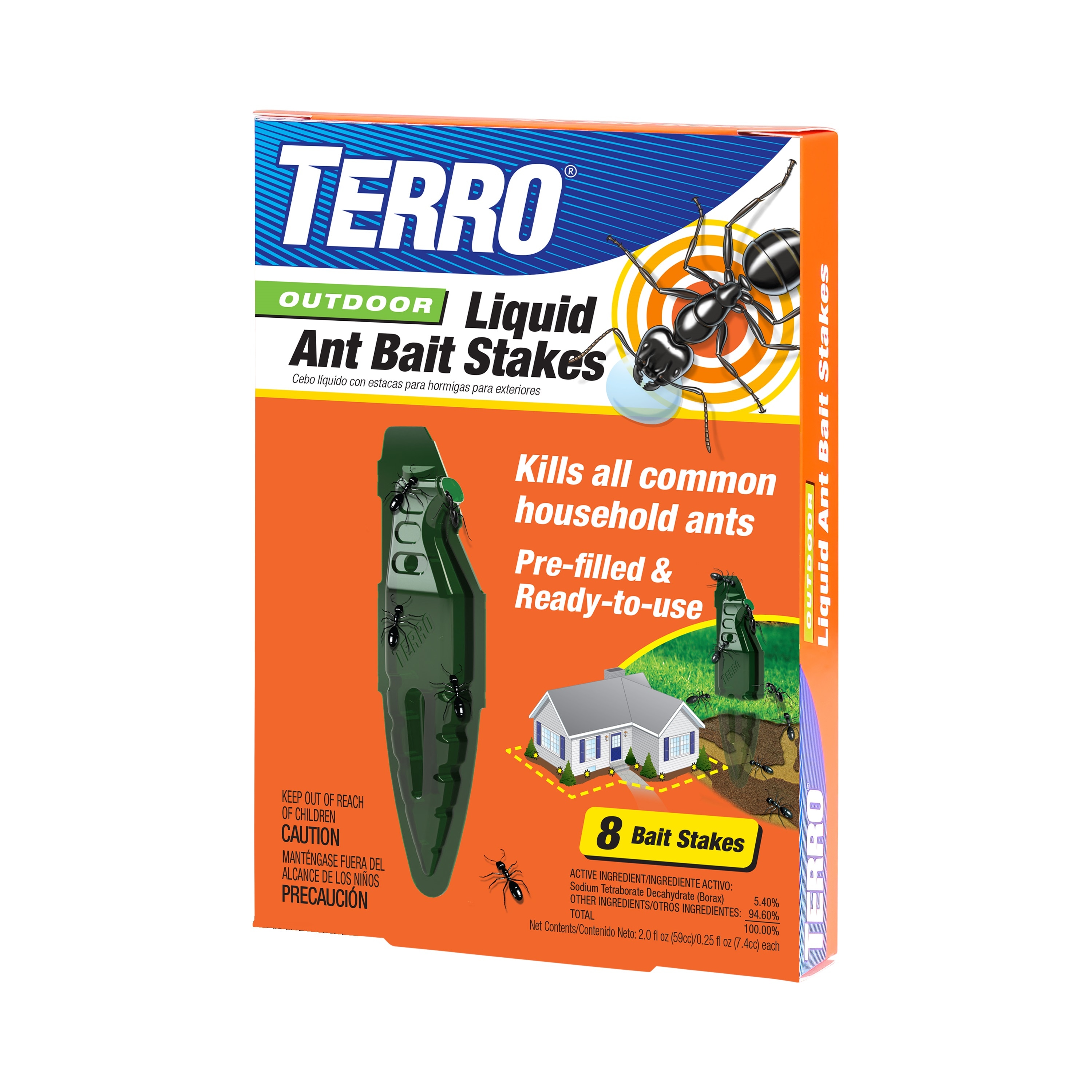 TERRO 1.4-fl oz Ant Bait Station Stakes