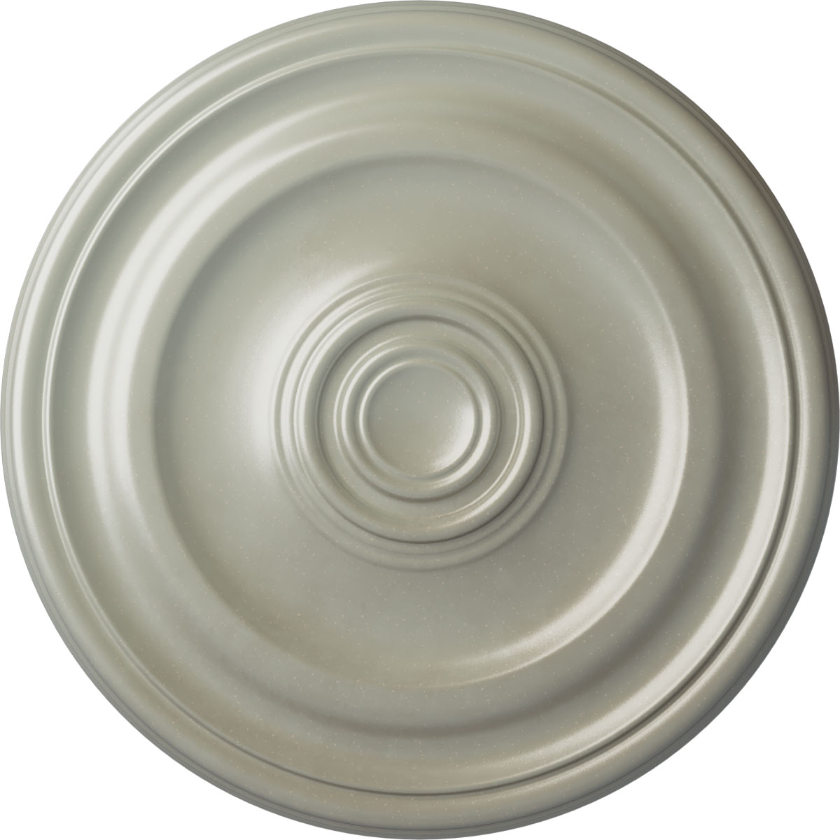 Ekena Millwork CM15DEFCS Devon 15.75-in W x 15.75-in L Painted Flash Copper Polyurethane Whole Ceiling Medallion