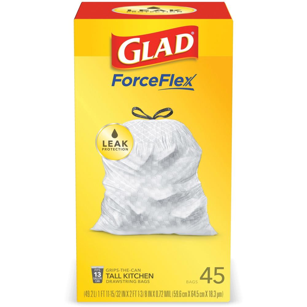 Garbage Bags Scented Drawstring Kitchen Tall 45 L 50 Count
