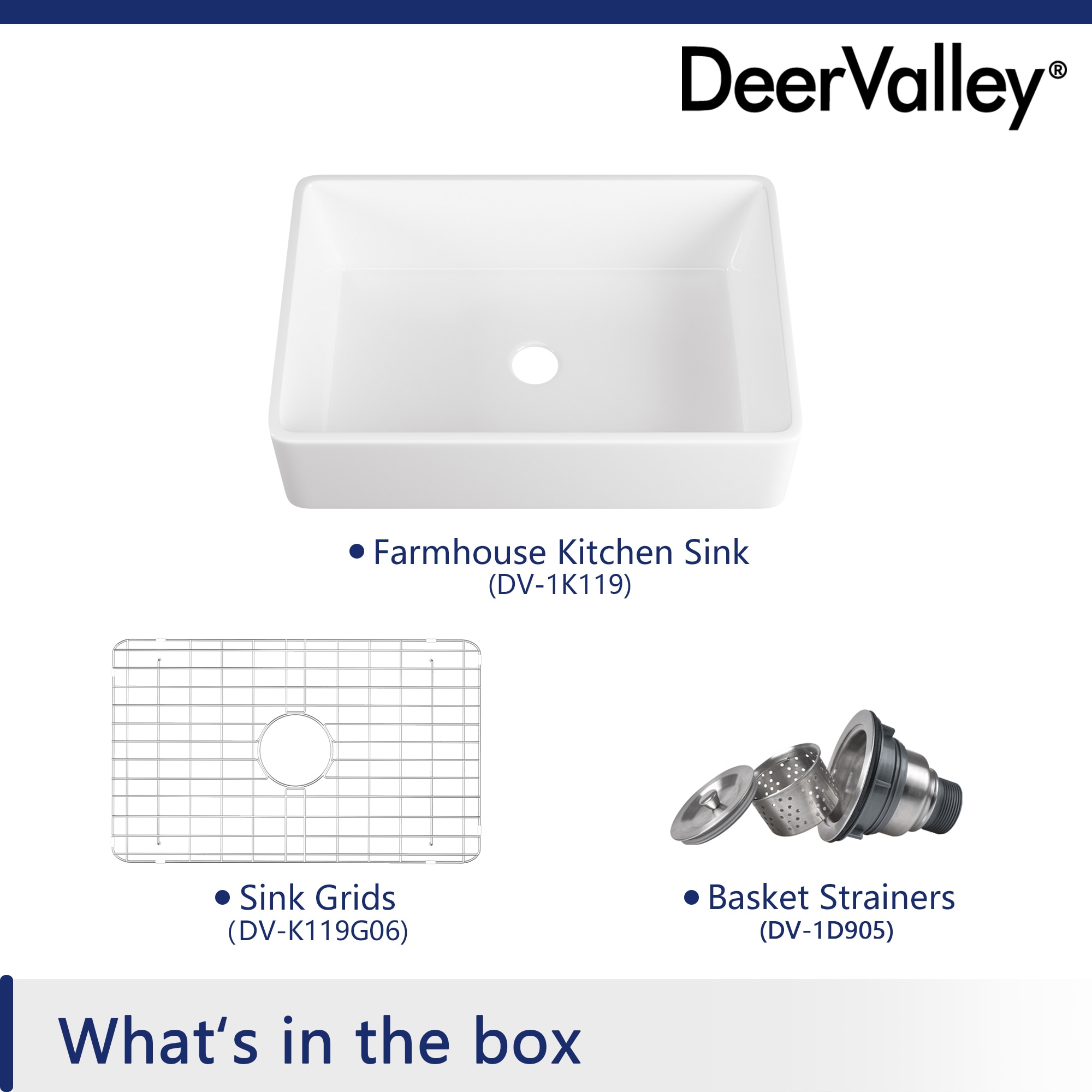 DeerValley DV-1K119 Kitchen-Sinks - View #14
