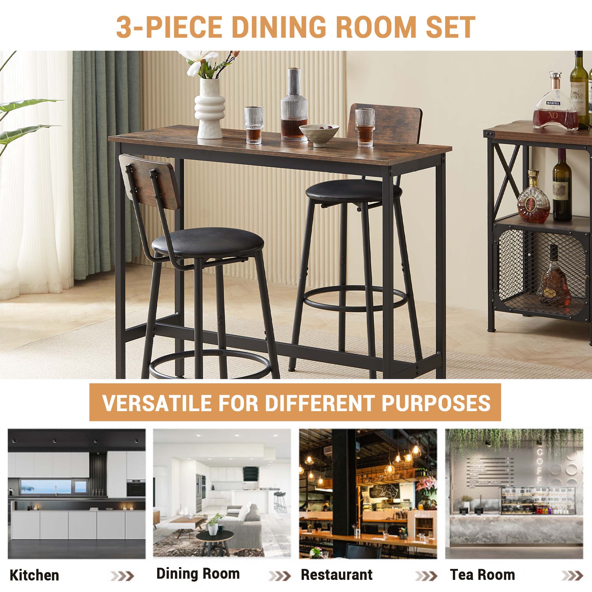 Fun Orange FUN25DS05 Dining-Sets - View #5
