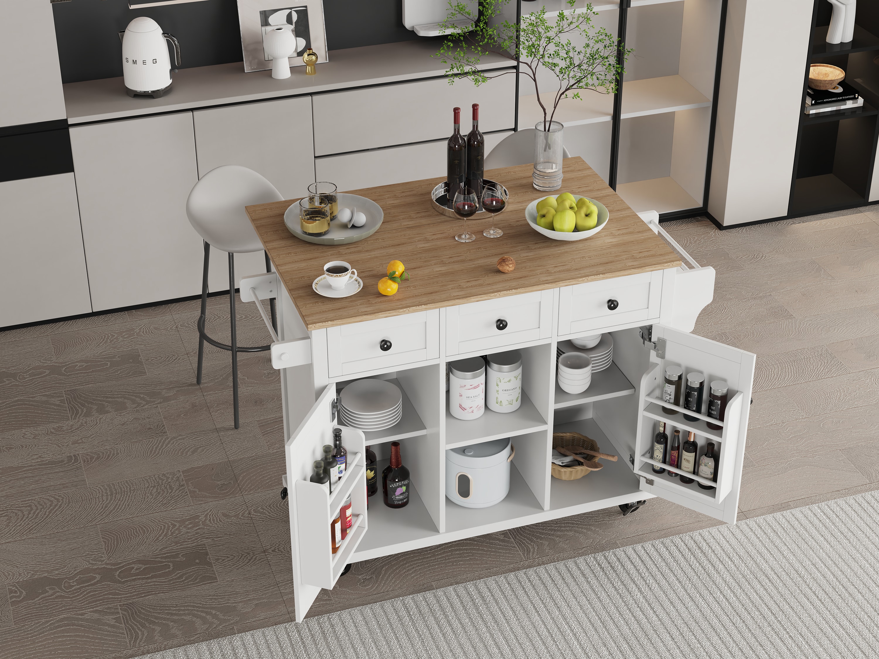 Oaks Decor OA298028W Kitchen-Furniture - View #4