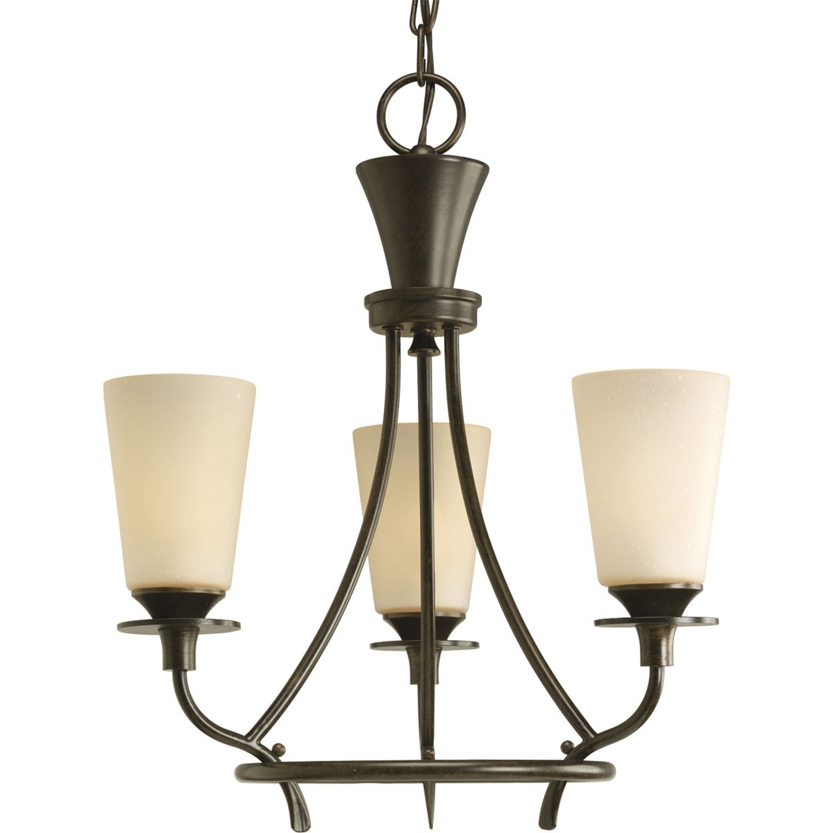 Progress Lighting P4005-77 Cantata Forged Bronze Transitional Chandelier