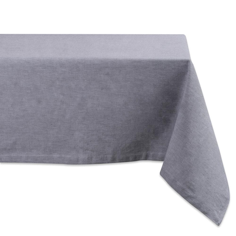 DII CAMZ36971 Gray Tablecloth