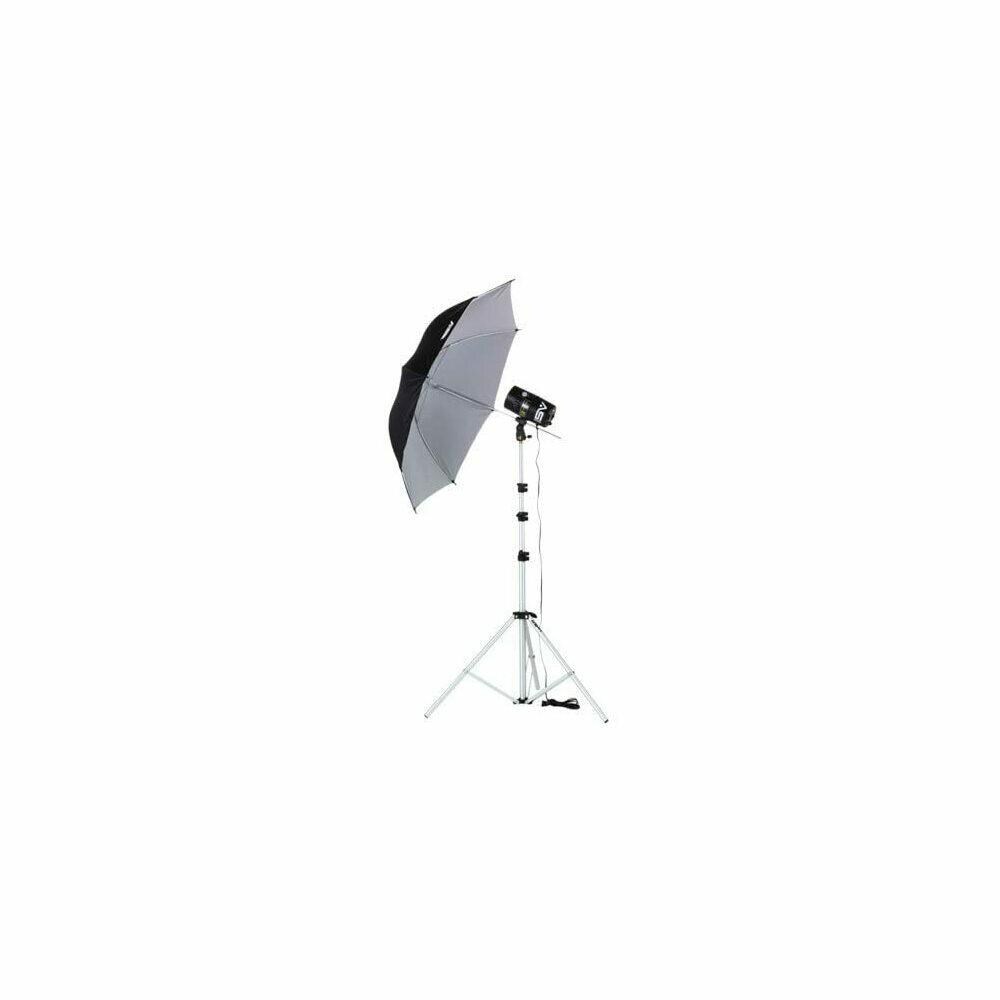 Smith-Victor PMBR3497  FL150K 100W Monolight Lighting Kit with second Flash, Light Stand and Umbrella