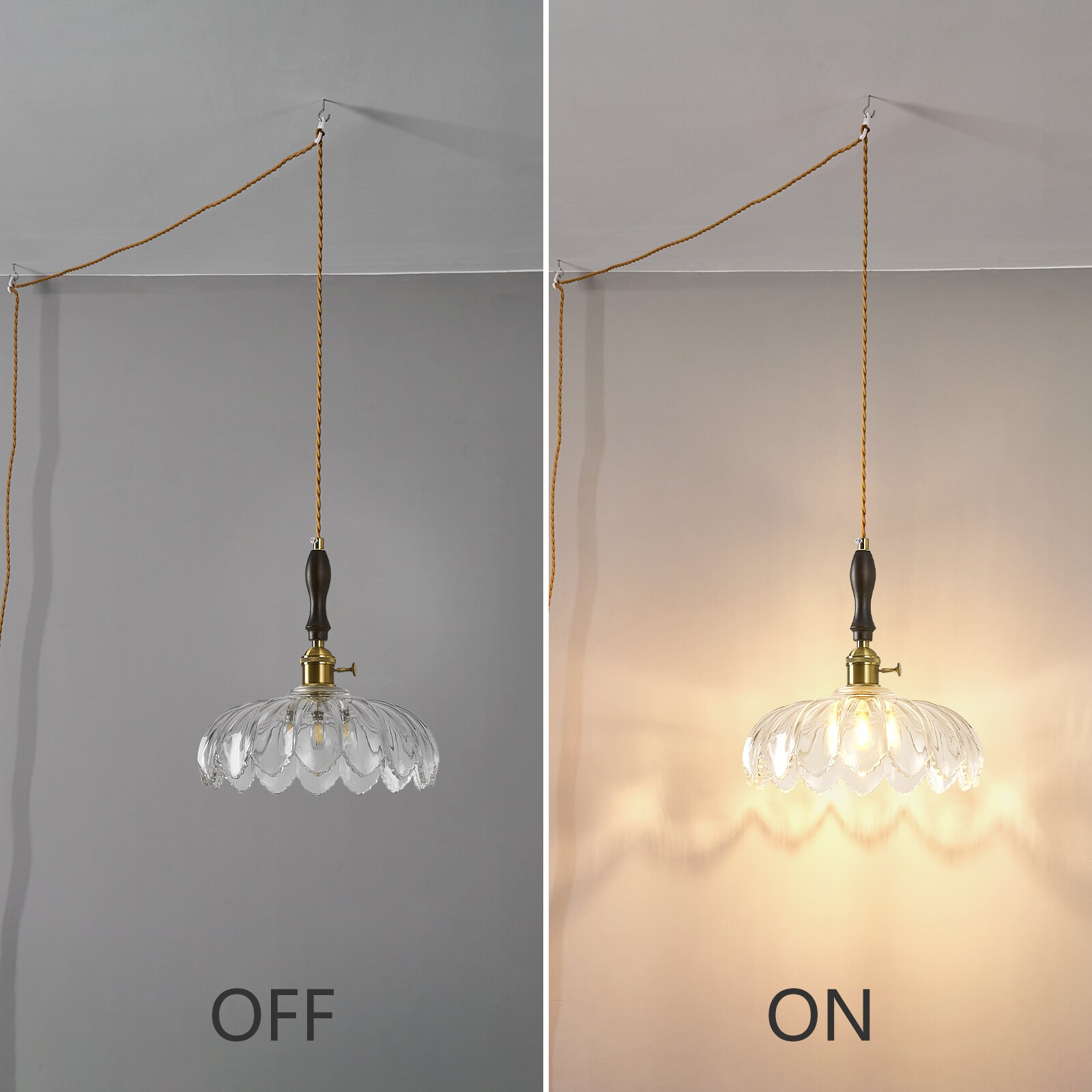 ZHLLMQ JP-671-1C-CLEAR Pendant-Lights - View #3
