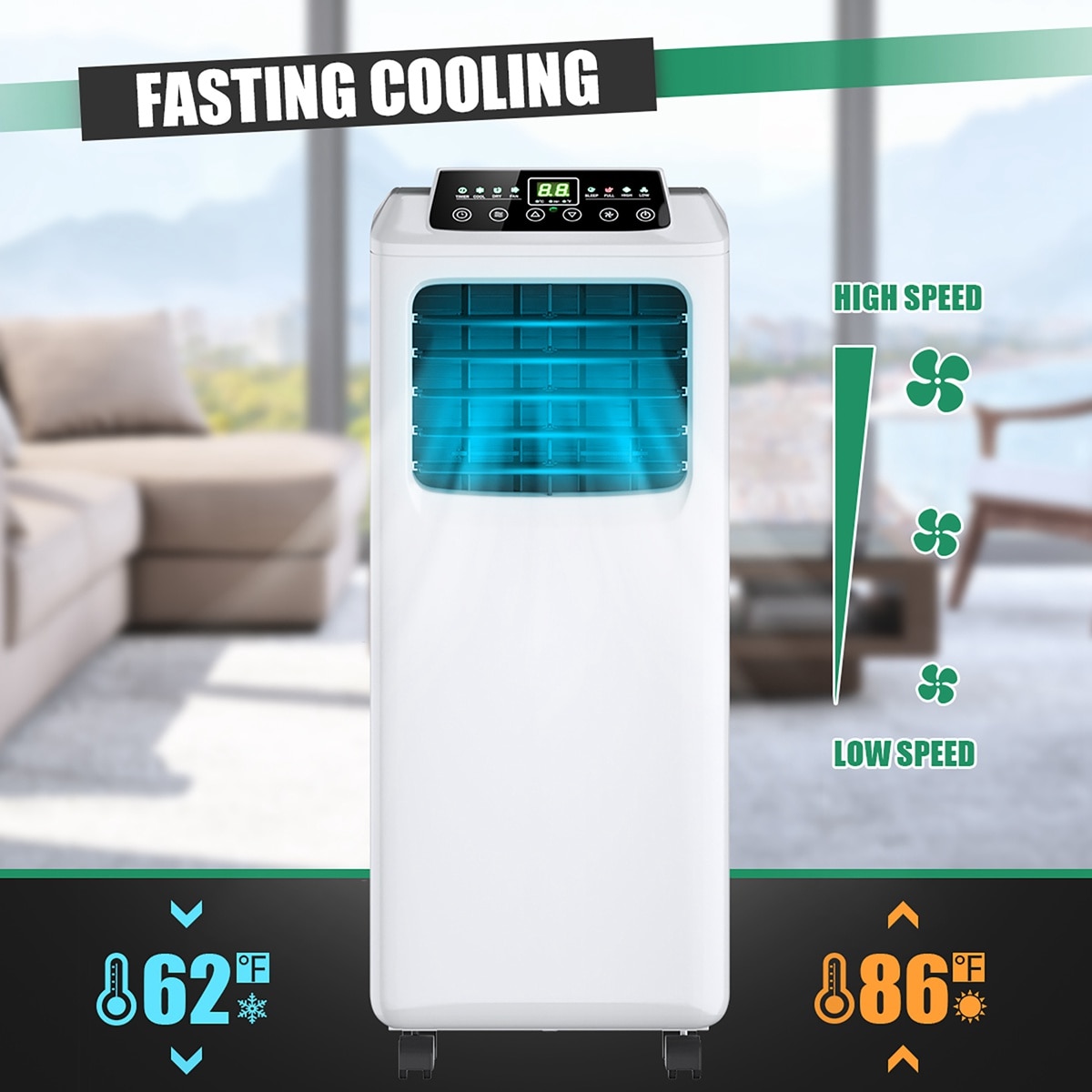 Costway EP24618US Portable-Air-Conditioners - View #3