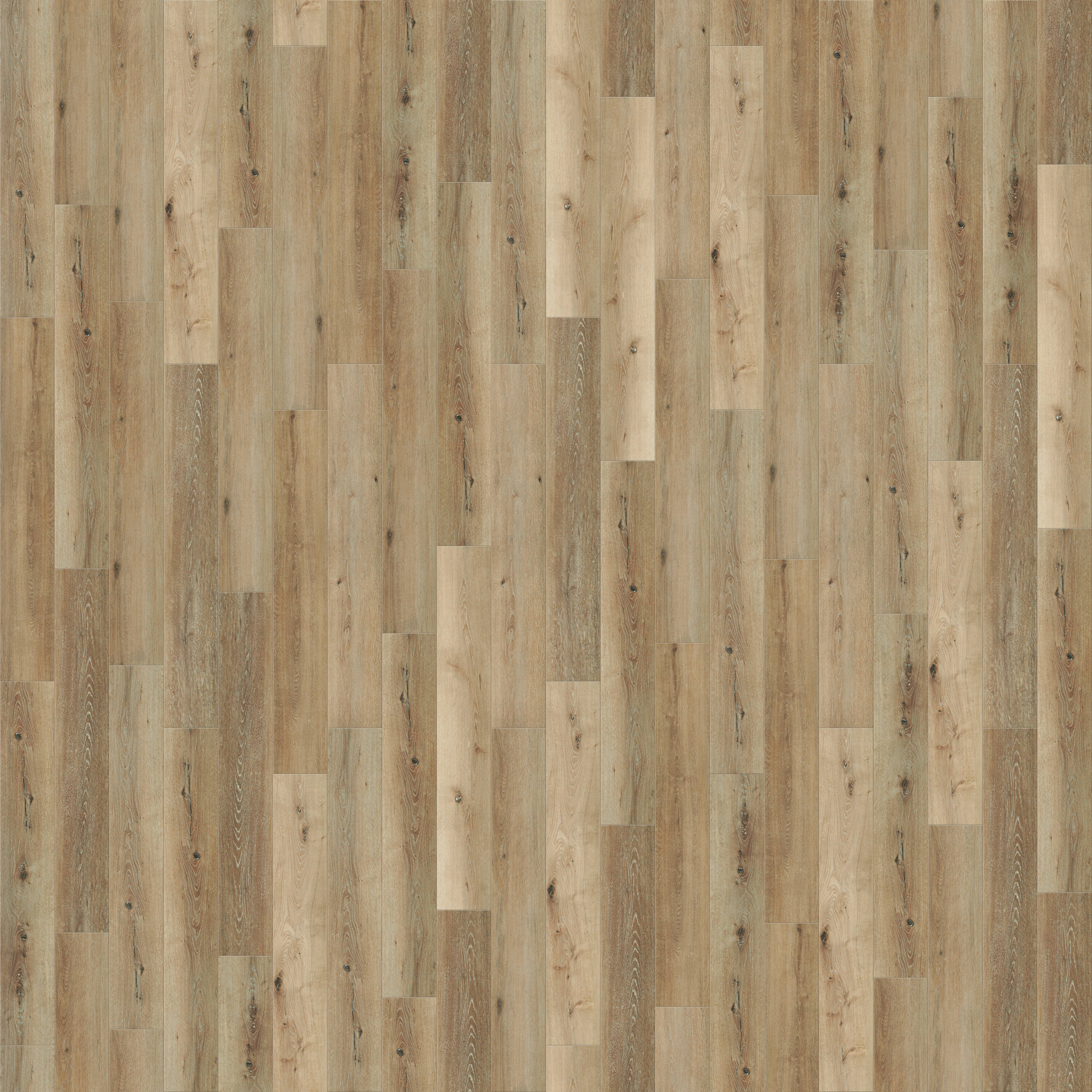 CALI 7904501807 (Sample) Vinyl Pro with Mute Step Natural Elm Brown Wood look 20-mil Waterproof and Water Resistant Interlocking Luxury Vinyl Plank