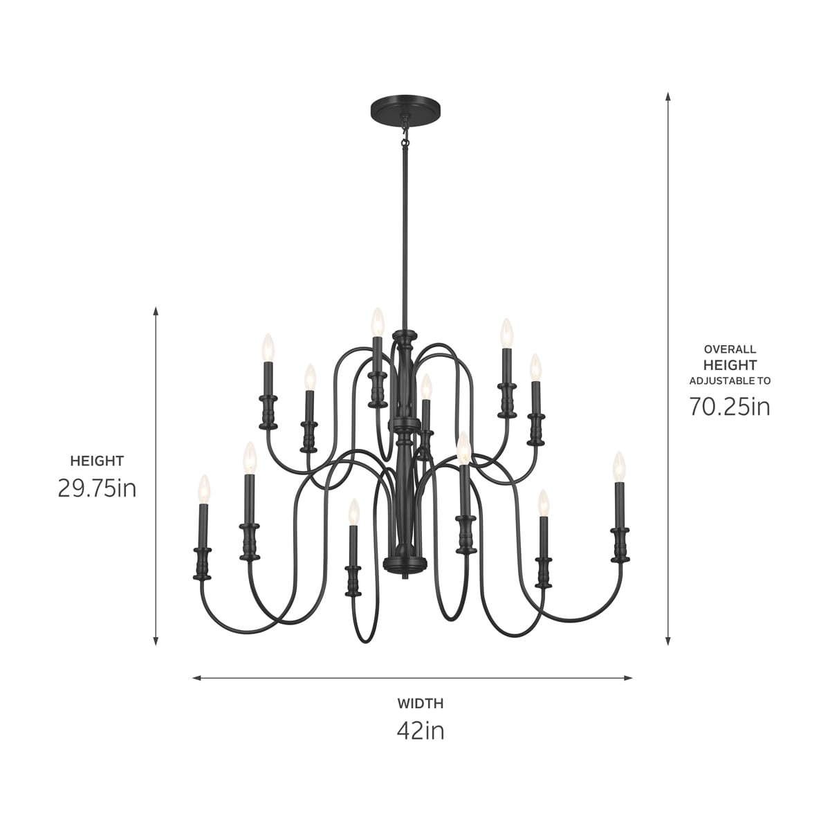 Kichler 52472BK b090015 - View #8