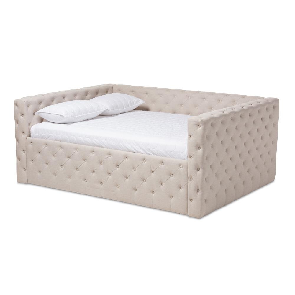 Baxton Studio Anabella Beige Contemporary Modern Polyester Queen