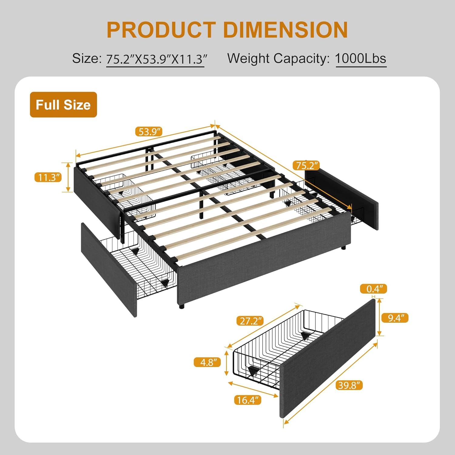 Qeetex LHF-BED-PHO-14YZUJ1V beds - View #3