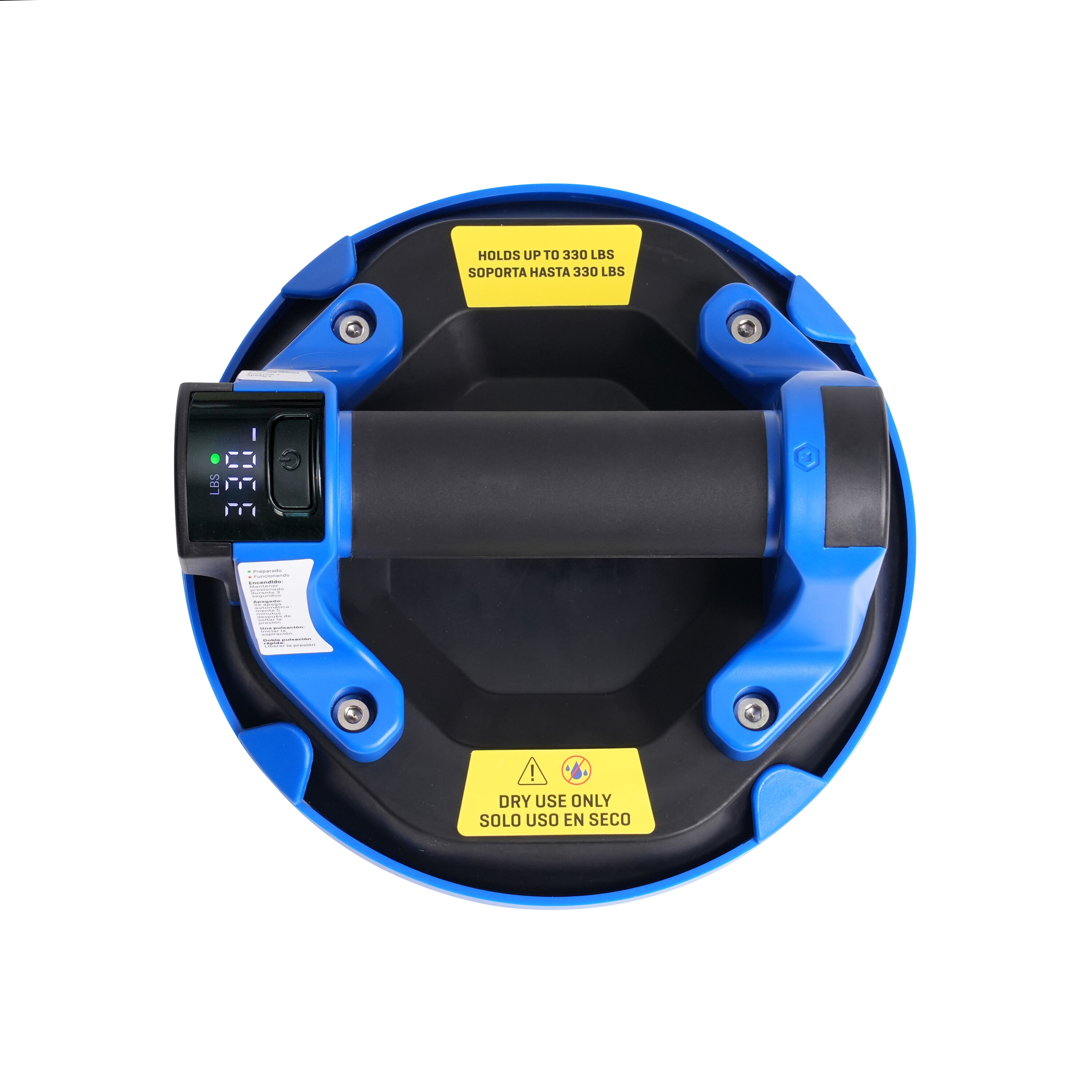 Kobalt 59034 330-lb 8-in Dia Plastic Tile Suction Cup