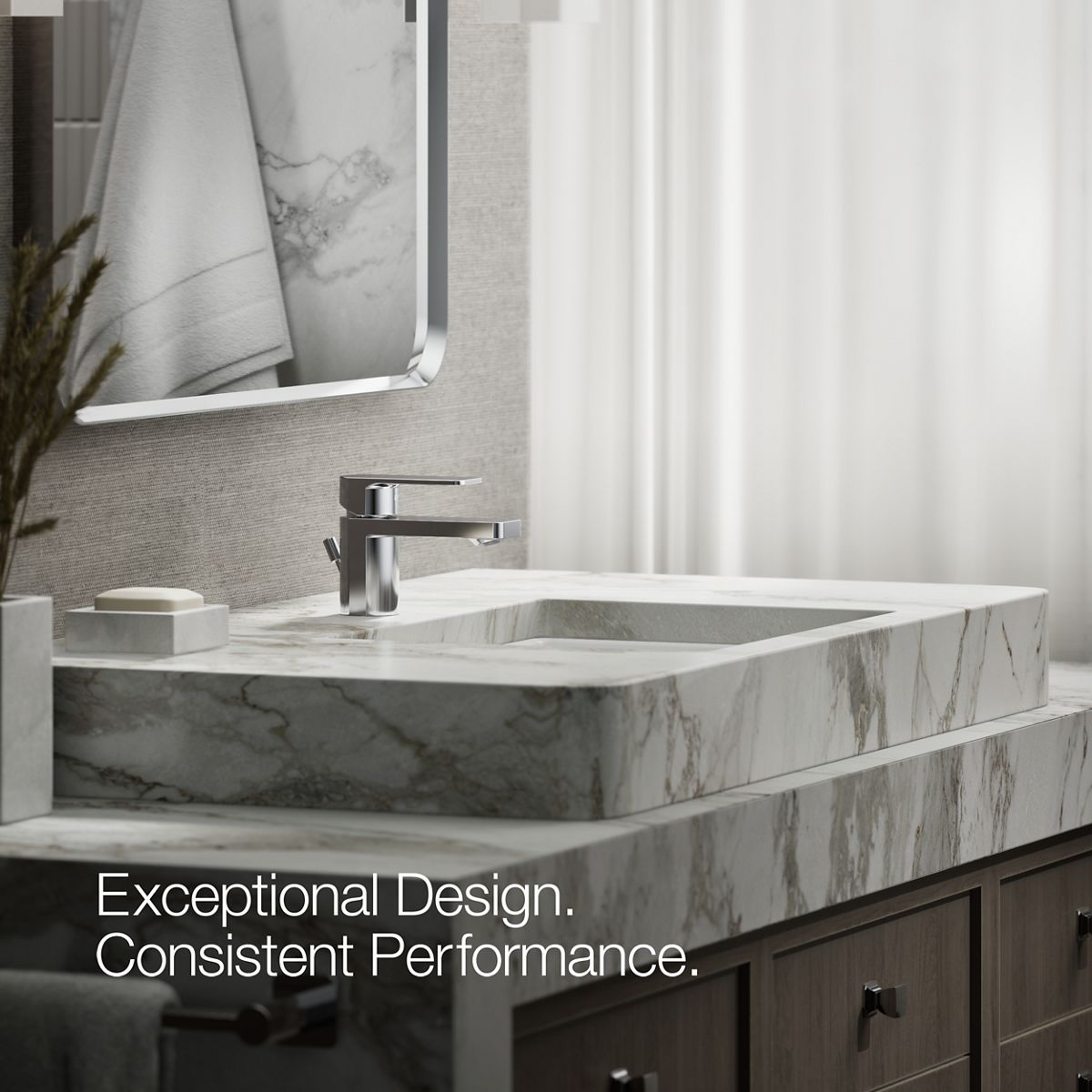 KOHLER K-24804-4K-CP Lavatory-Faucets - View #3