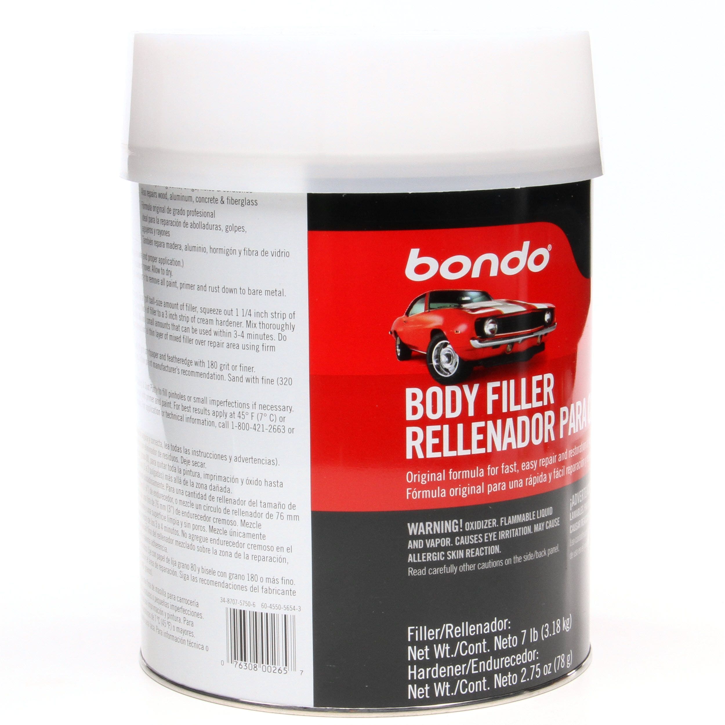 Bondo Body Filler 1-oz Waterproof Interior/Exterior Pink Body Filler in the  Patching & Spackling Compound department at