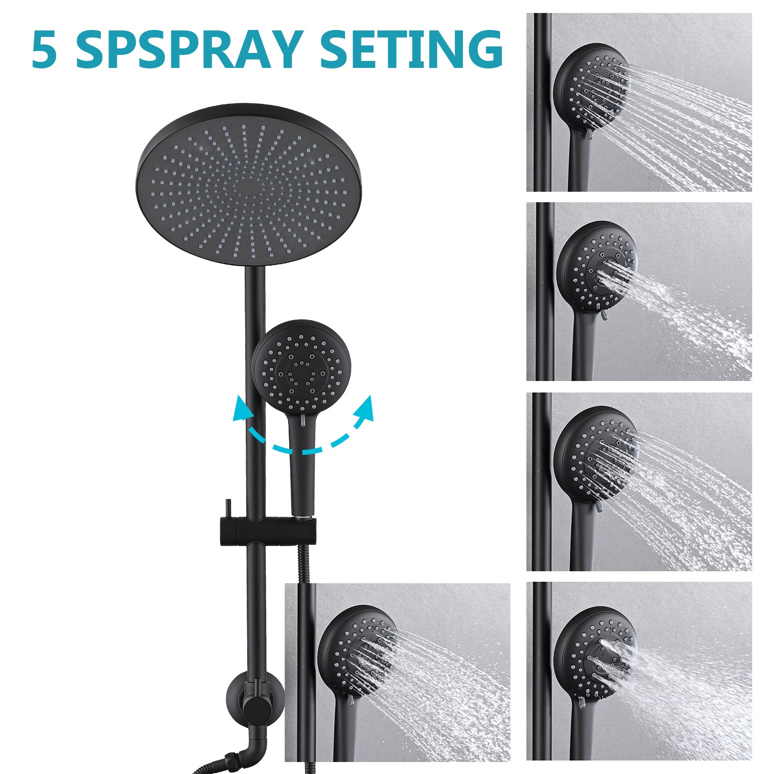 UCLIMAA UCMARK01033MB Showerhead-Bar-Panels - View #7