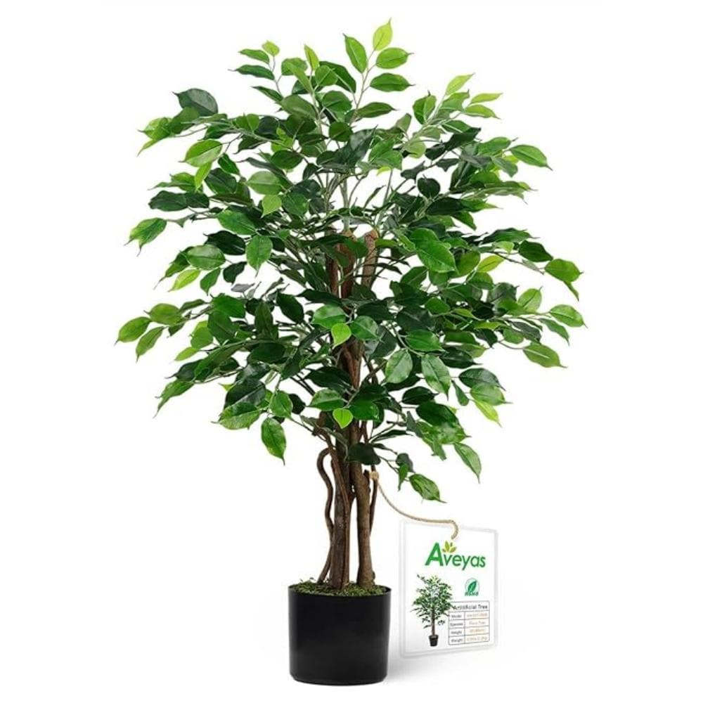 Aveyas AVE005-3FOOT 3ft Artificial Ficus Tree