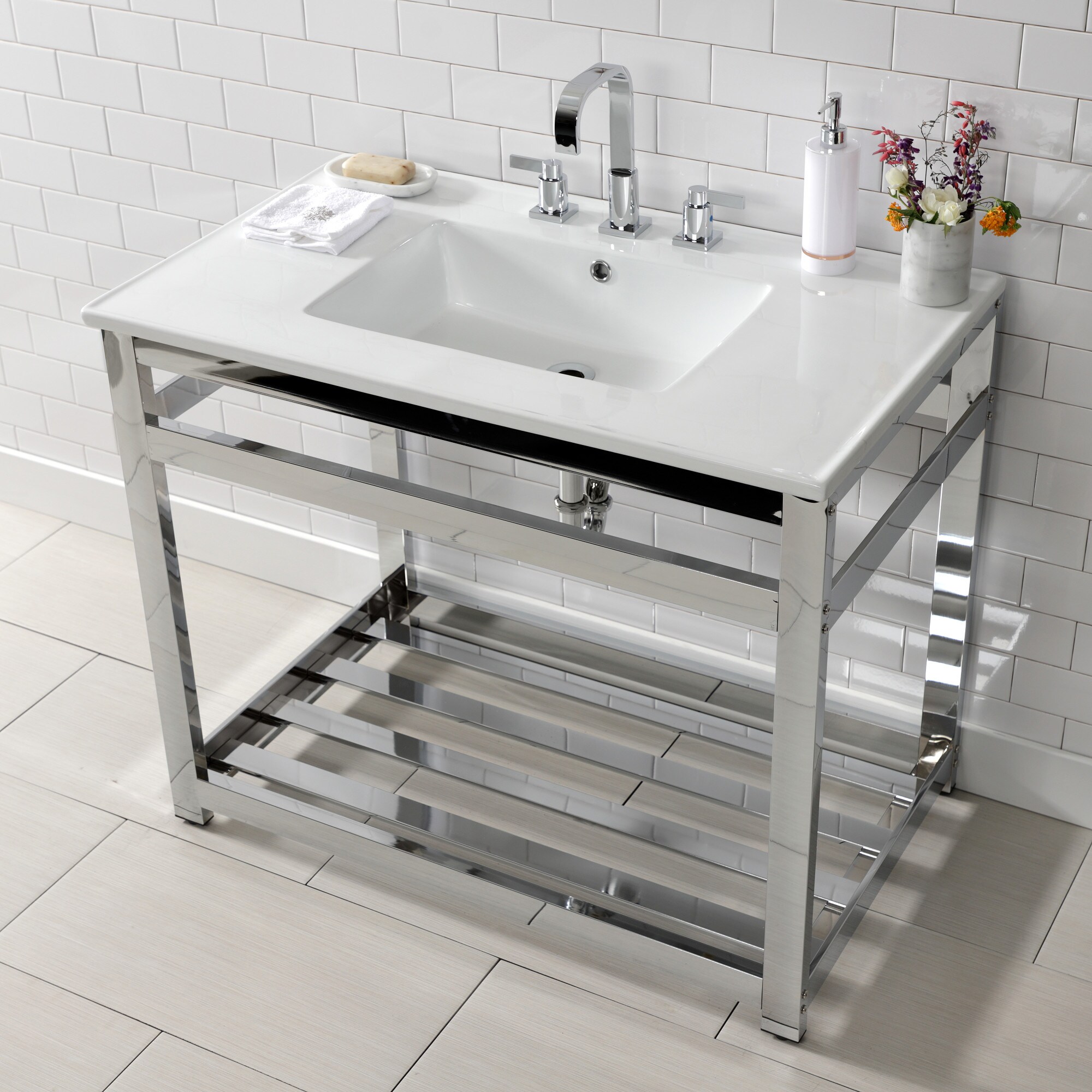 Kingston Brass WLVWP3722W8A1 Bath-Sink - View #5