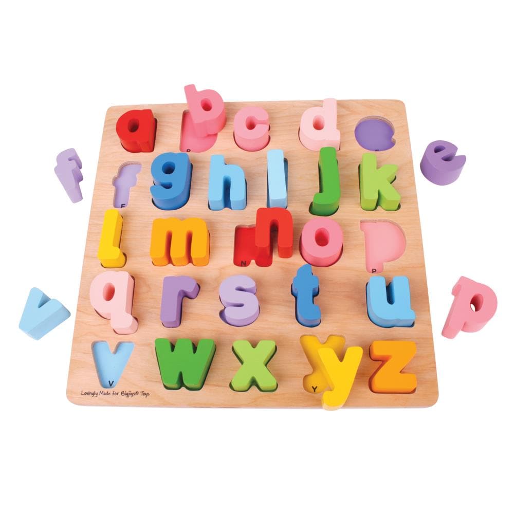 Jigsaw alphabet game The Visual Memory Jigsaw Puzzle Brainbox 
