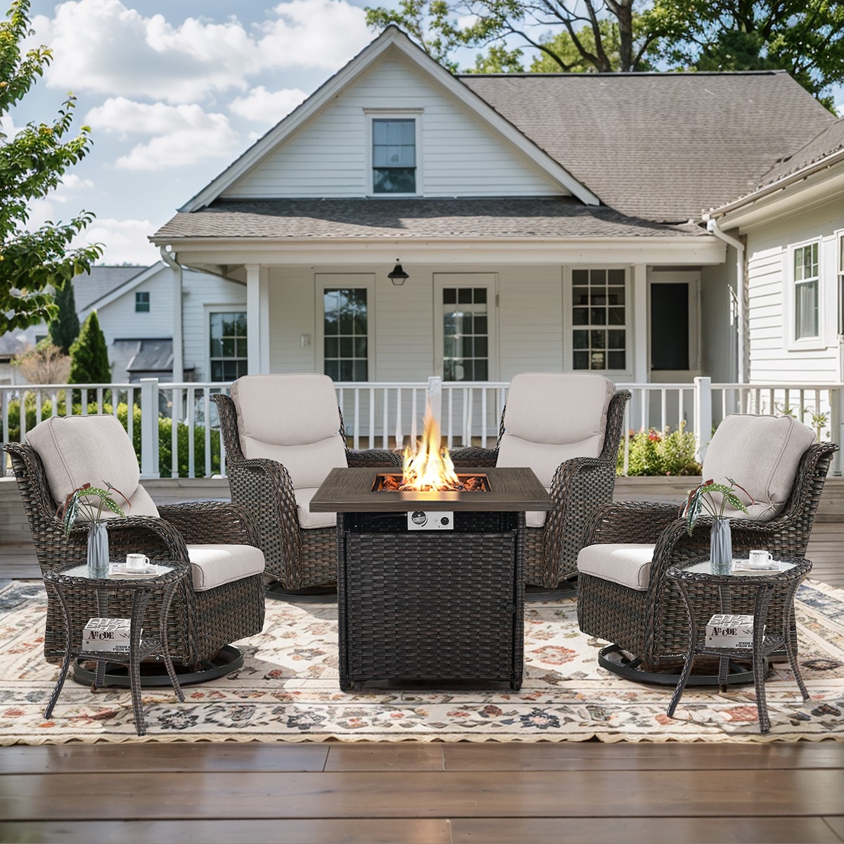 Rilyson FS098035XLX2-2 Patio-Conversation-Sets - View #2