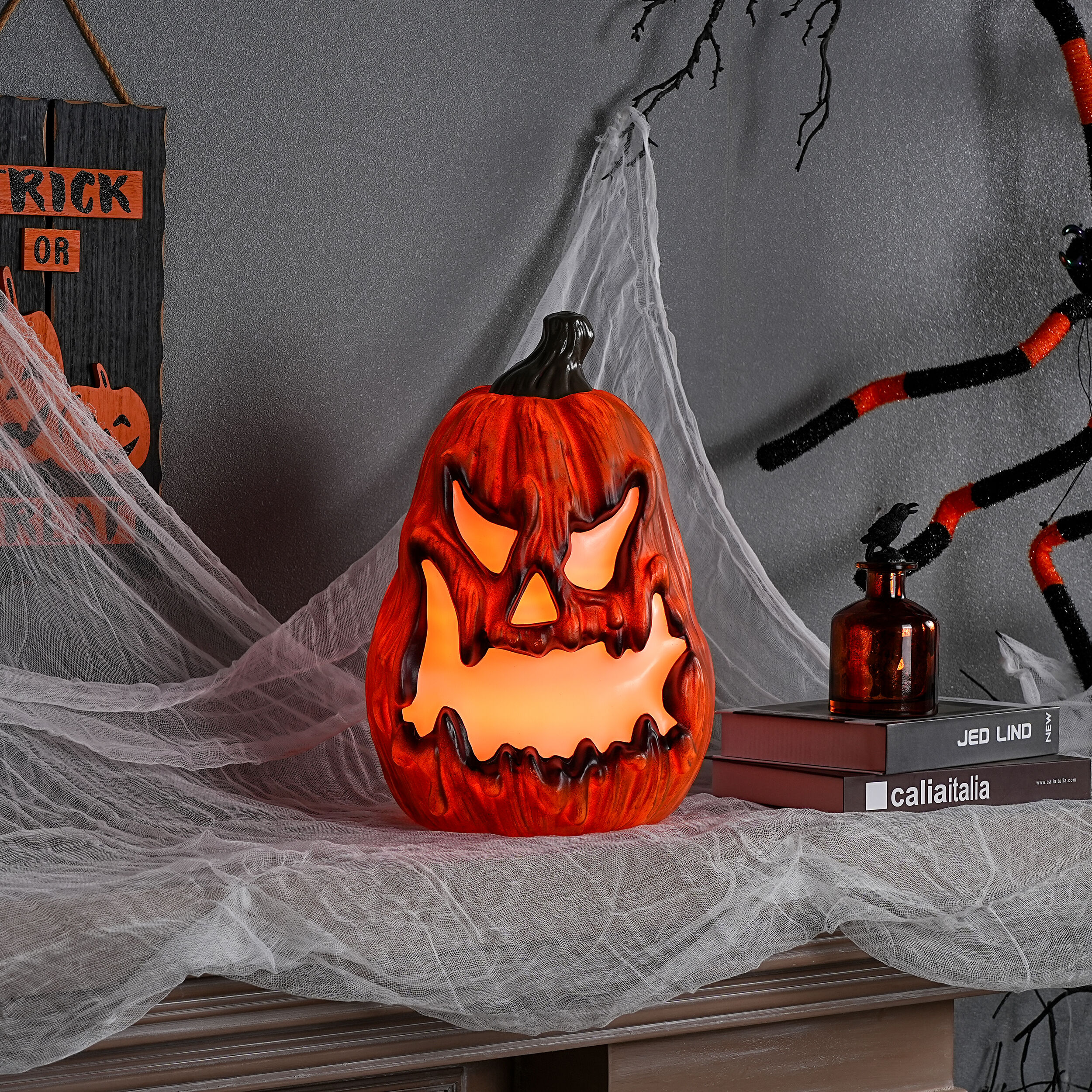 Haunted Living LW259-OJE004C Table-Halloween-Decor - View #5