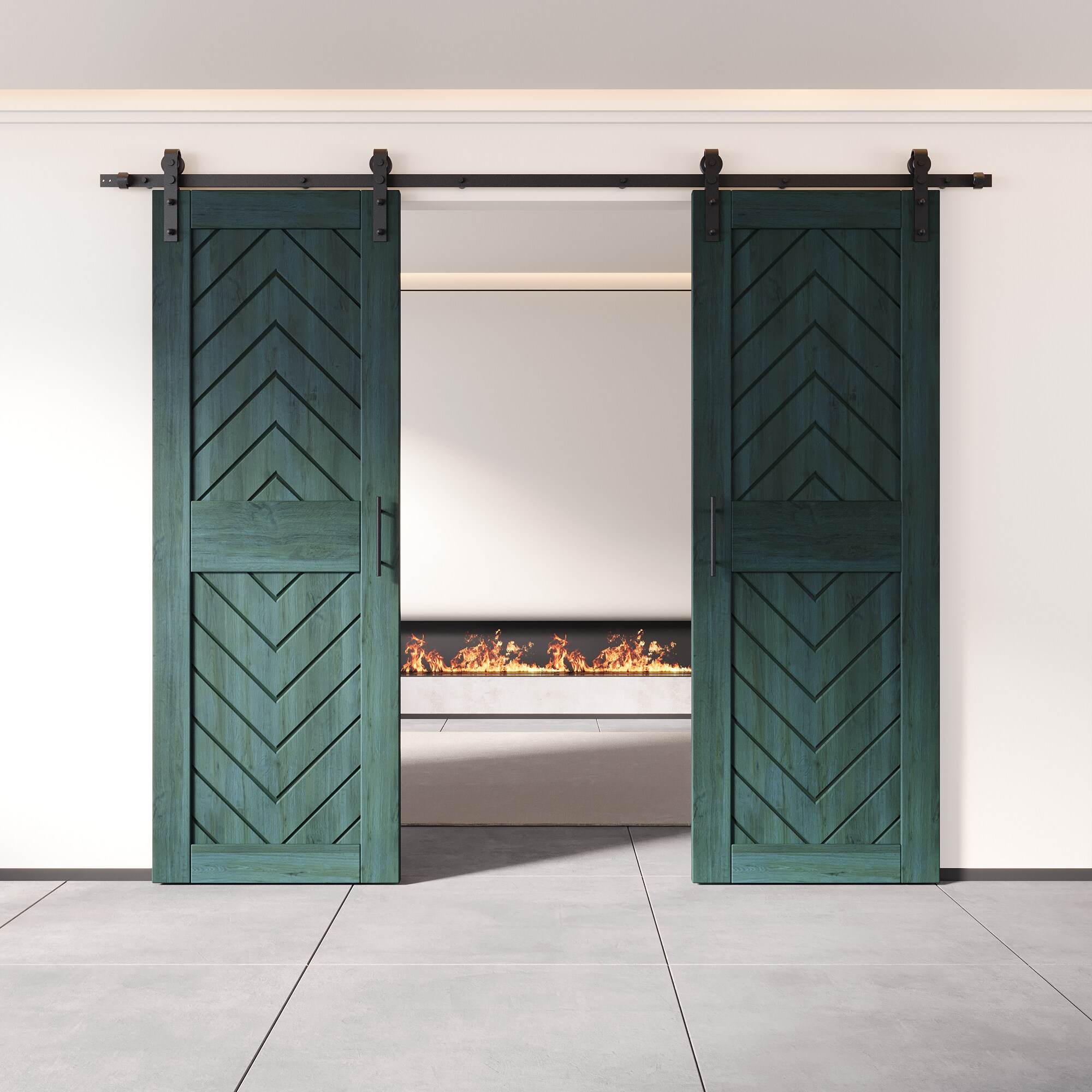 HOMACER YT2H108C-JT2-2684-RP Barn-Doors - View #8