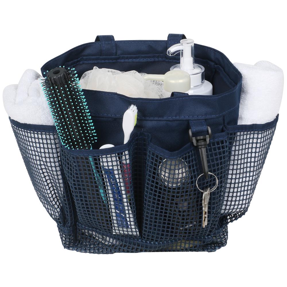 Utopia Alley Mesh Portable Shower Caddy, Quick Dry Shower Tote Bag