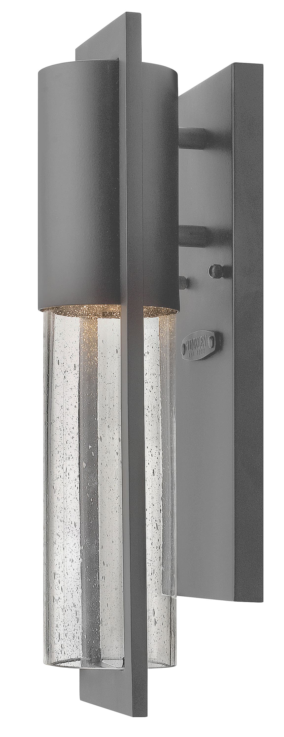 Hinkley 1326HE Shelter 1 -Light 15.5-in H Gray Hardwired Dark Sky Outdoor Wall Light