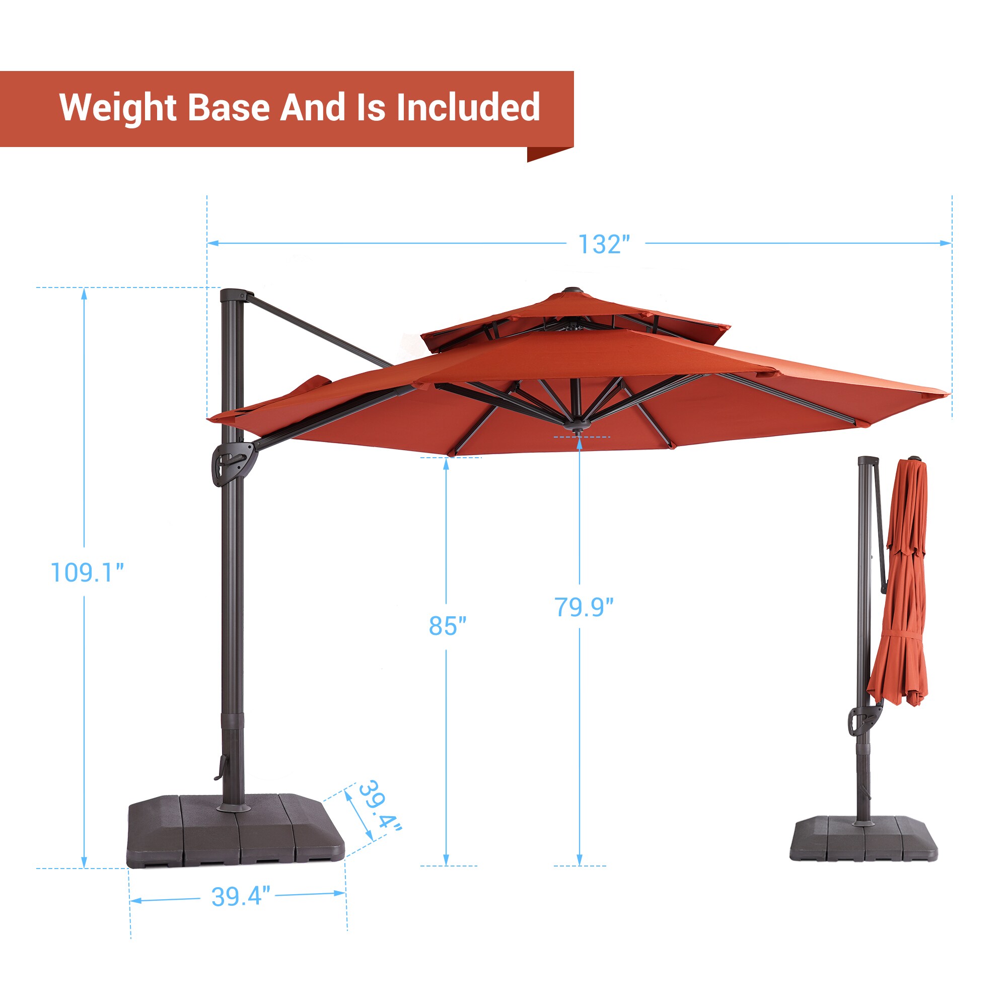 ACEGOSES LW-LED39NY-H-B Umbrellas-2 - View #2