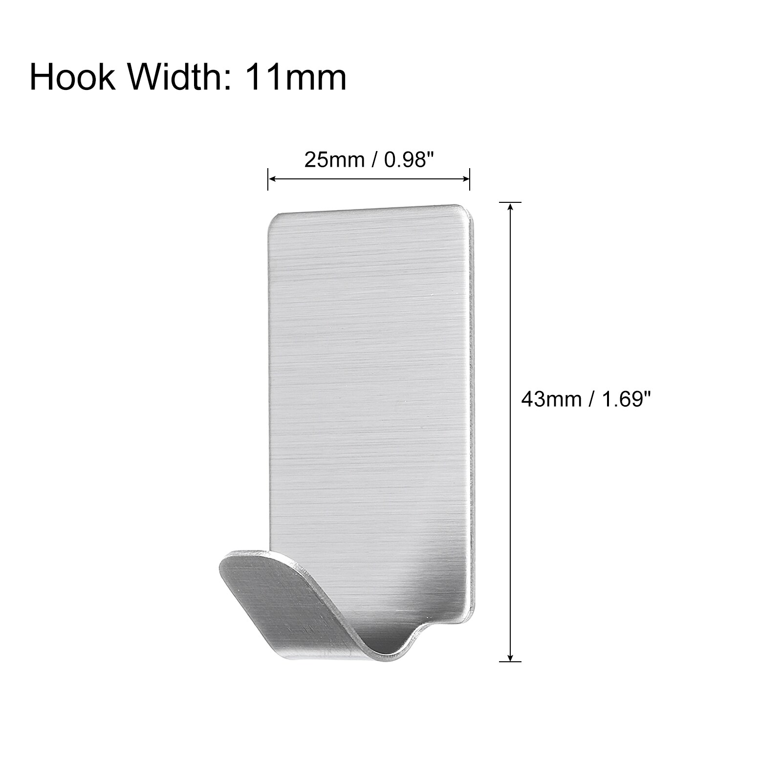 Unique Bargains S25093001UX3369 Robe-Hooks - View #2