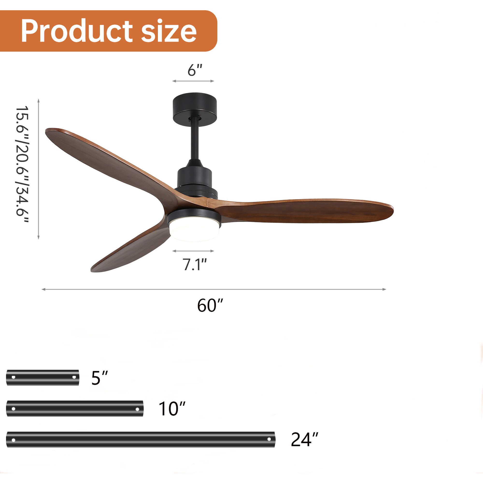 Afoxsos LAF0306F37 Ceiling-Fans - View #10