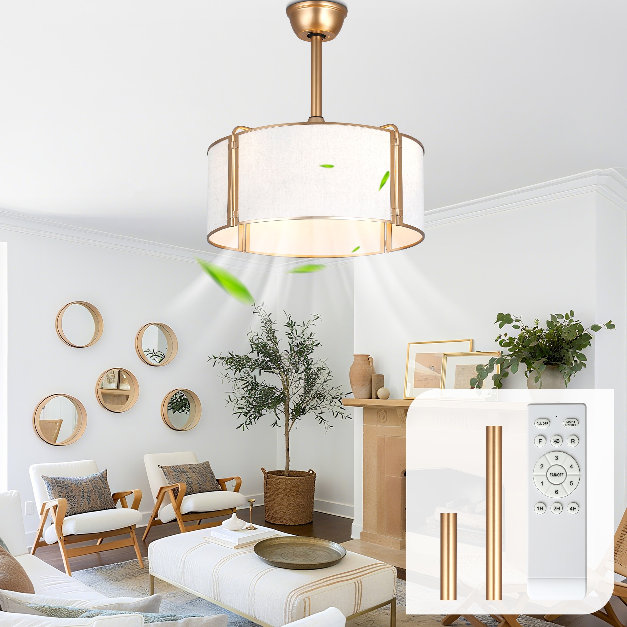 Oaks Decor DC2032 Ceiling-Fans - View #3