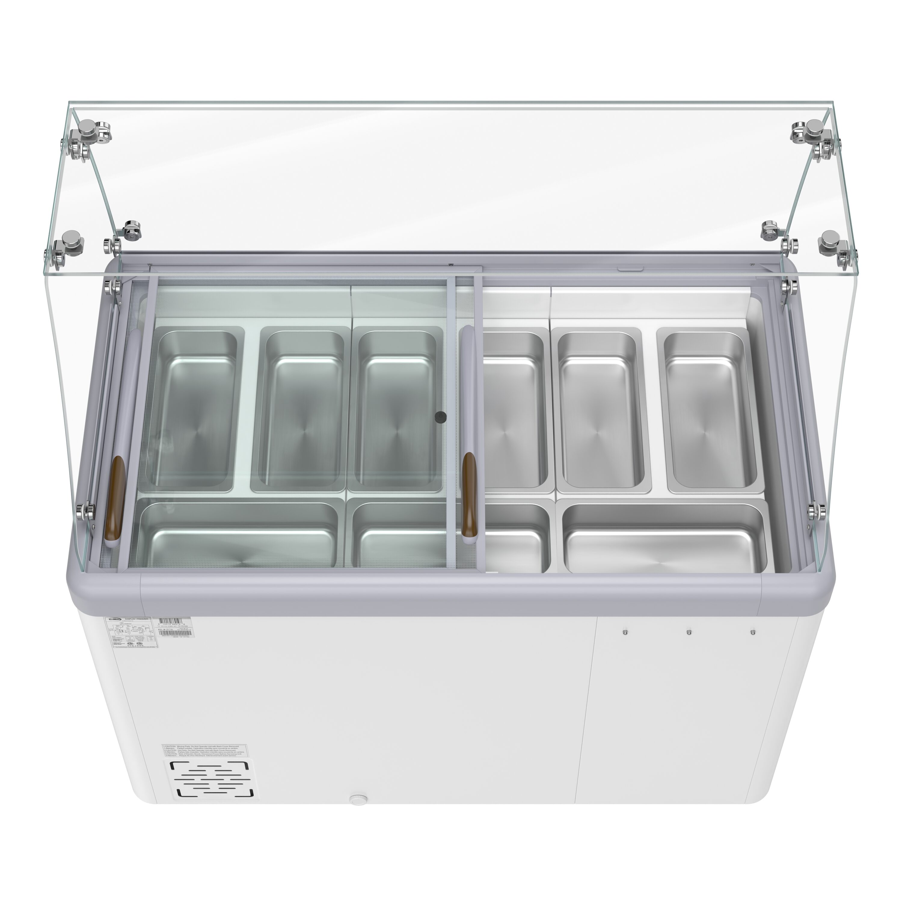 KoolMore KM-GDC-49SD-FG Commercial-Freezers - View #15