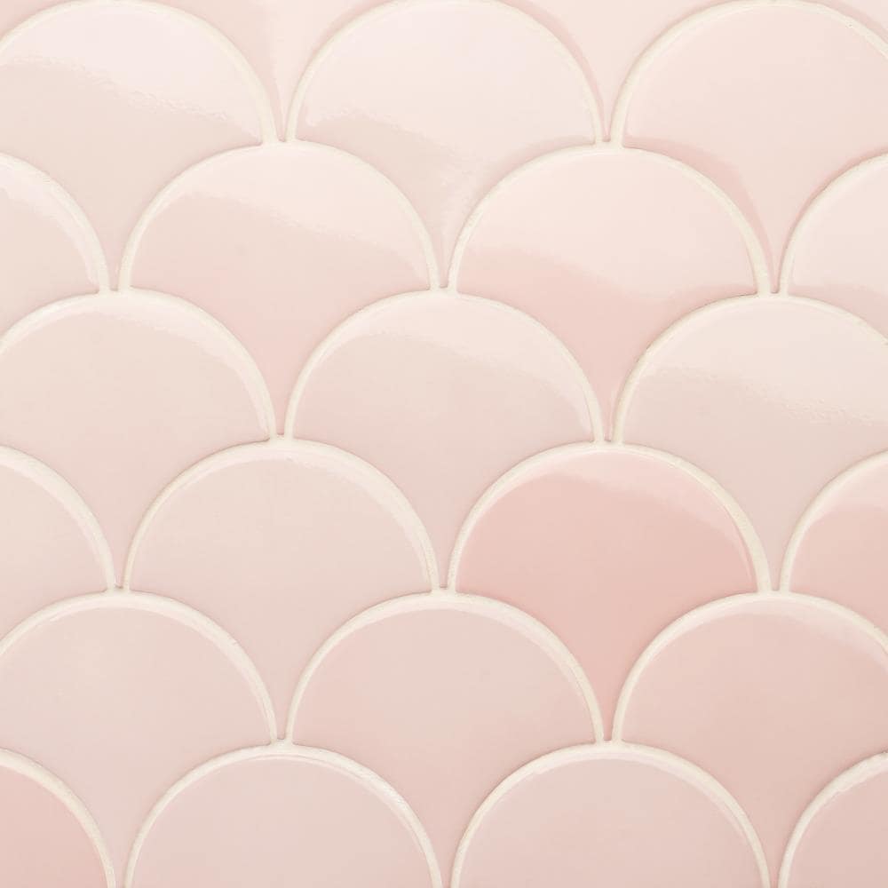 Artmore Tile EXT3RD105985 Tidewater Rose 2-in x 6-in Polished Ceramic Patterned Standard Wall Tile ( 4.06-sq ft Carton )