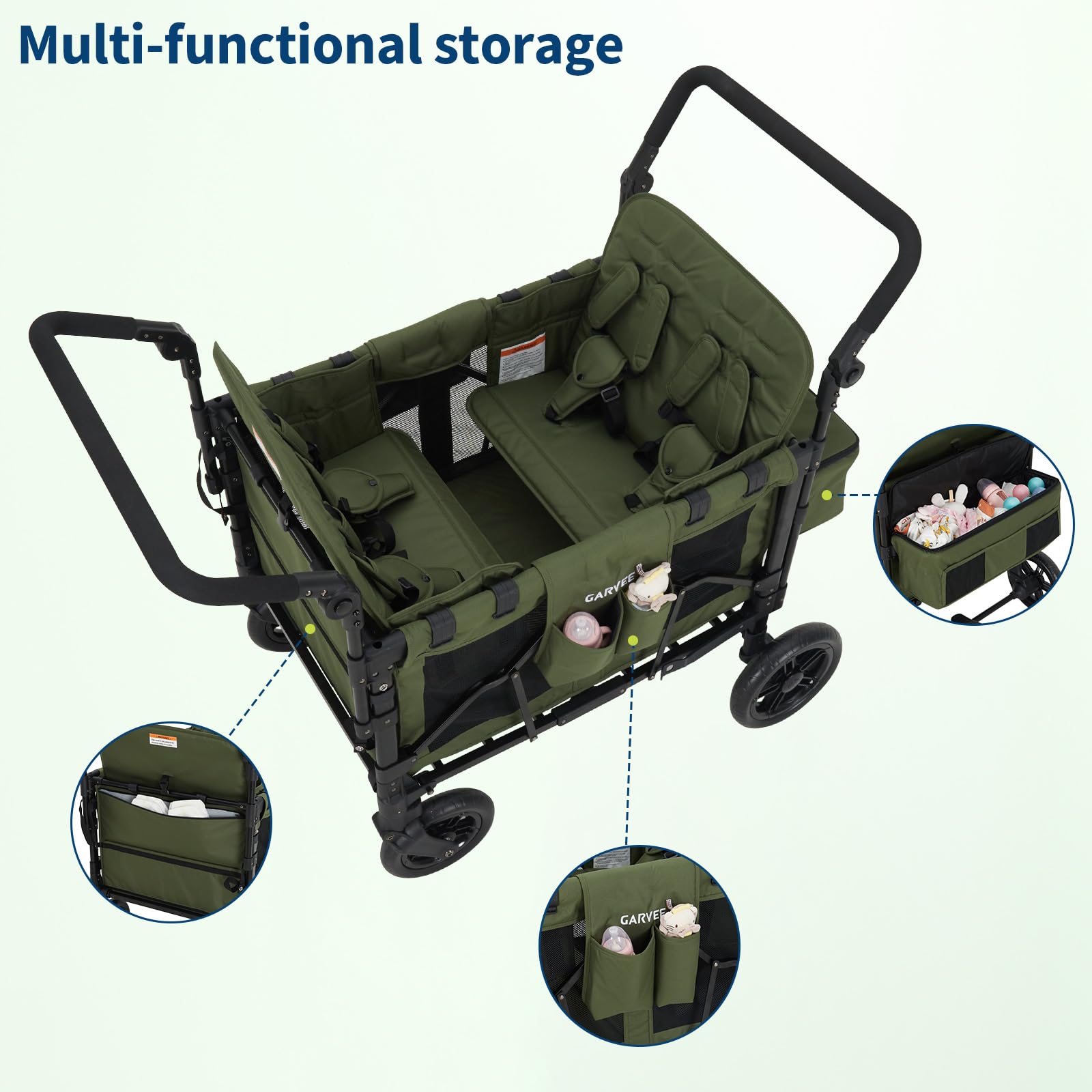 GarveeLife BVY-UONFLY-L30ZVL Yard-Carts - View #3