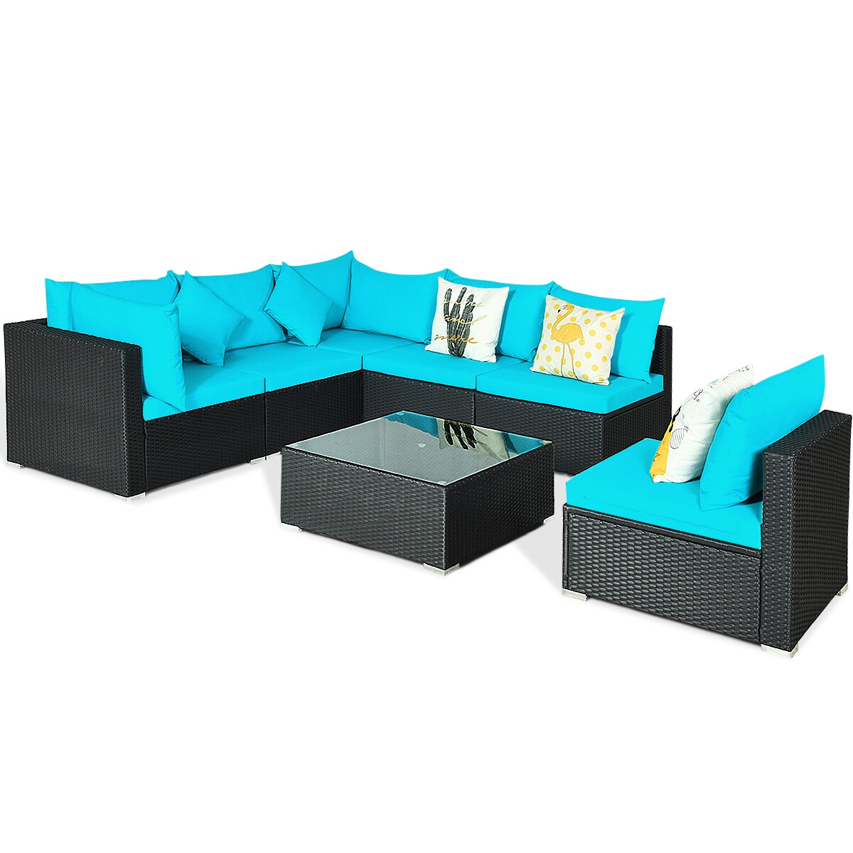 WELLFOR OUG66524BTU+ Patio-Conversation-Sets - View #8