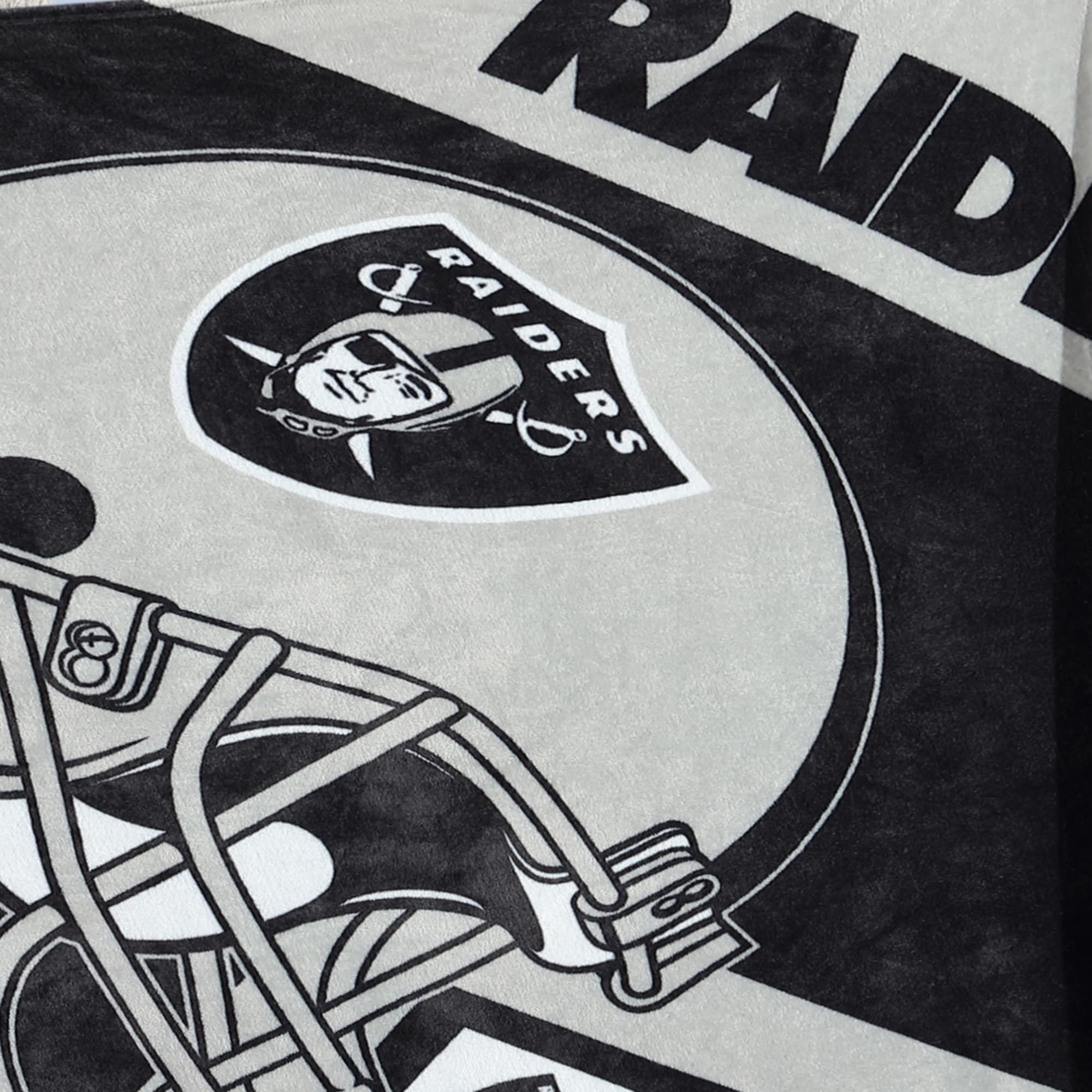 Oakland Raiders Vintage Throw Blanket