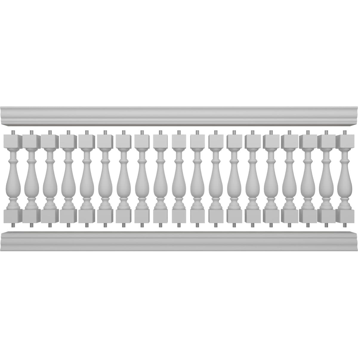 Ekena Millwork BALK41X108TRN railings - View #5