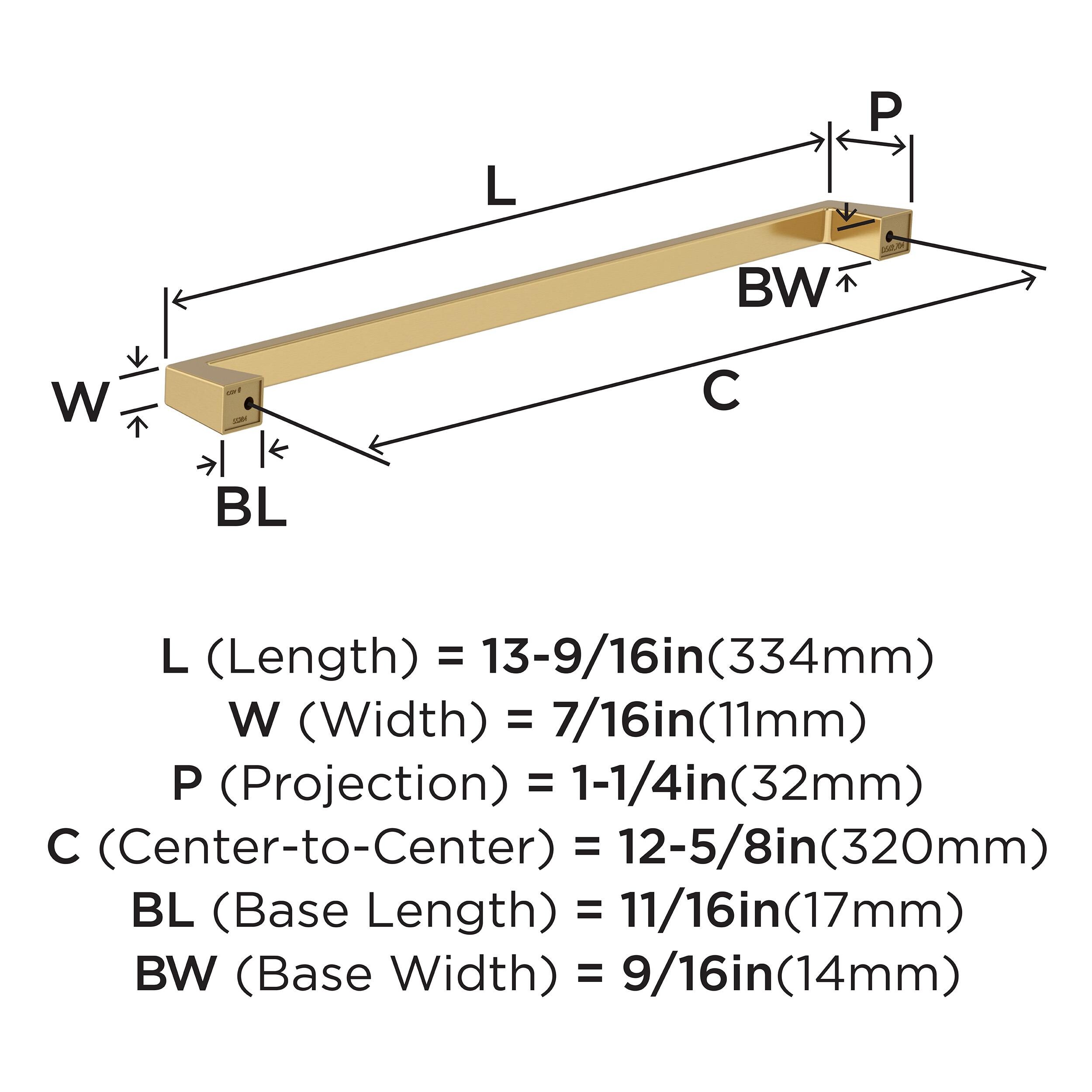 Amerock BP55284CZ Cabinet-Pulls - View #5