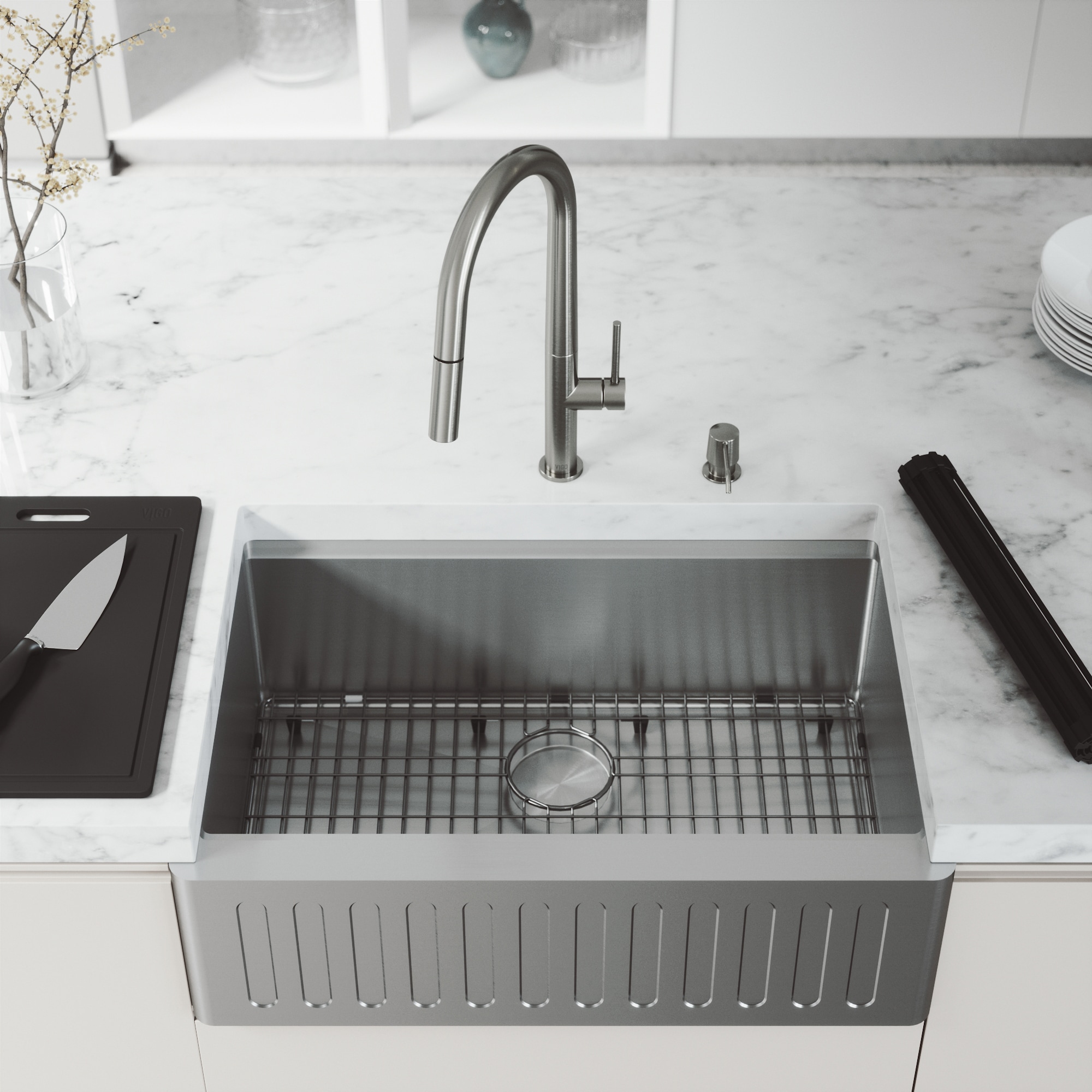 VIGO VGS3020SA Kitchen-Sinks - View #6