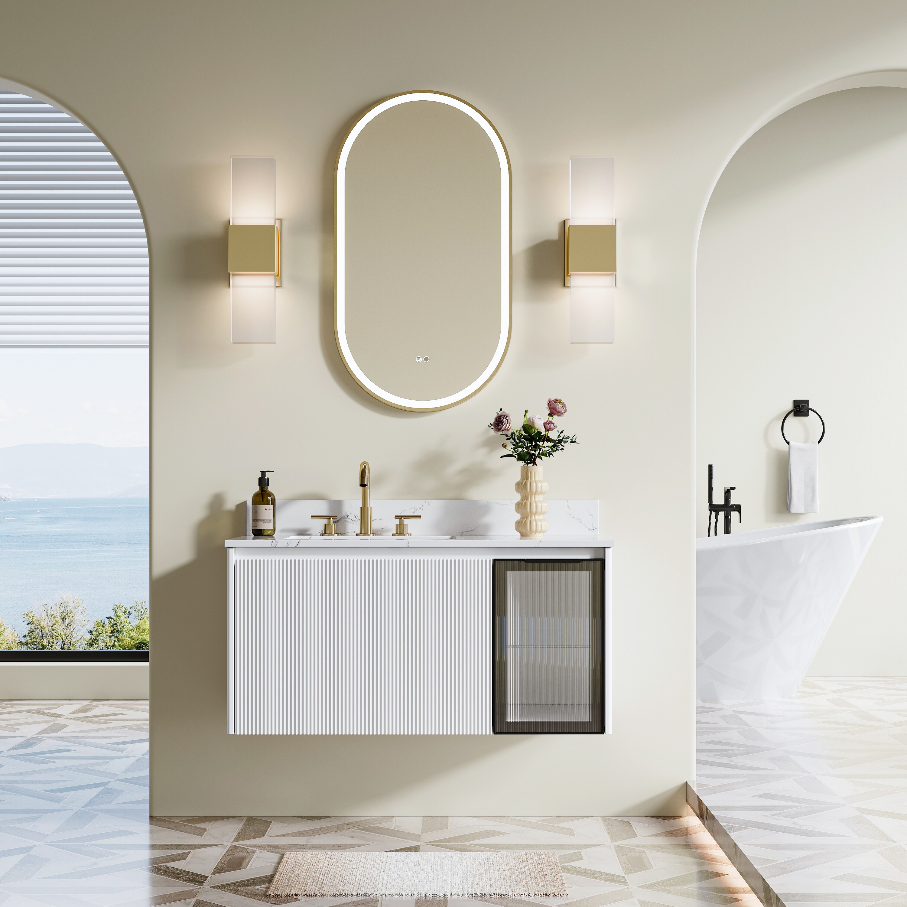 WELLFOR W2MRL2028 Framed-Bath-Mirrors - View #9
