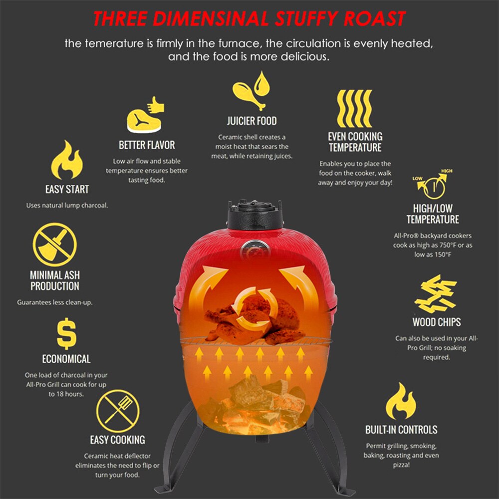 Outopee LO2G26001786 Charcoal-Grills - View #6