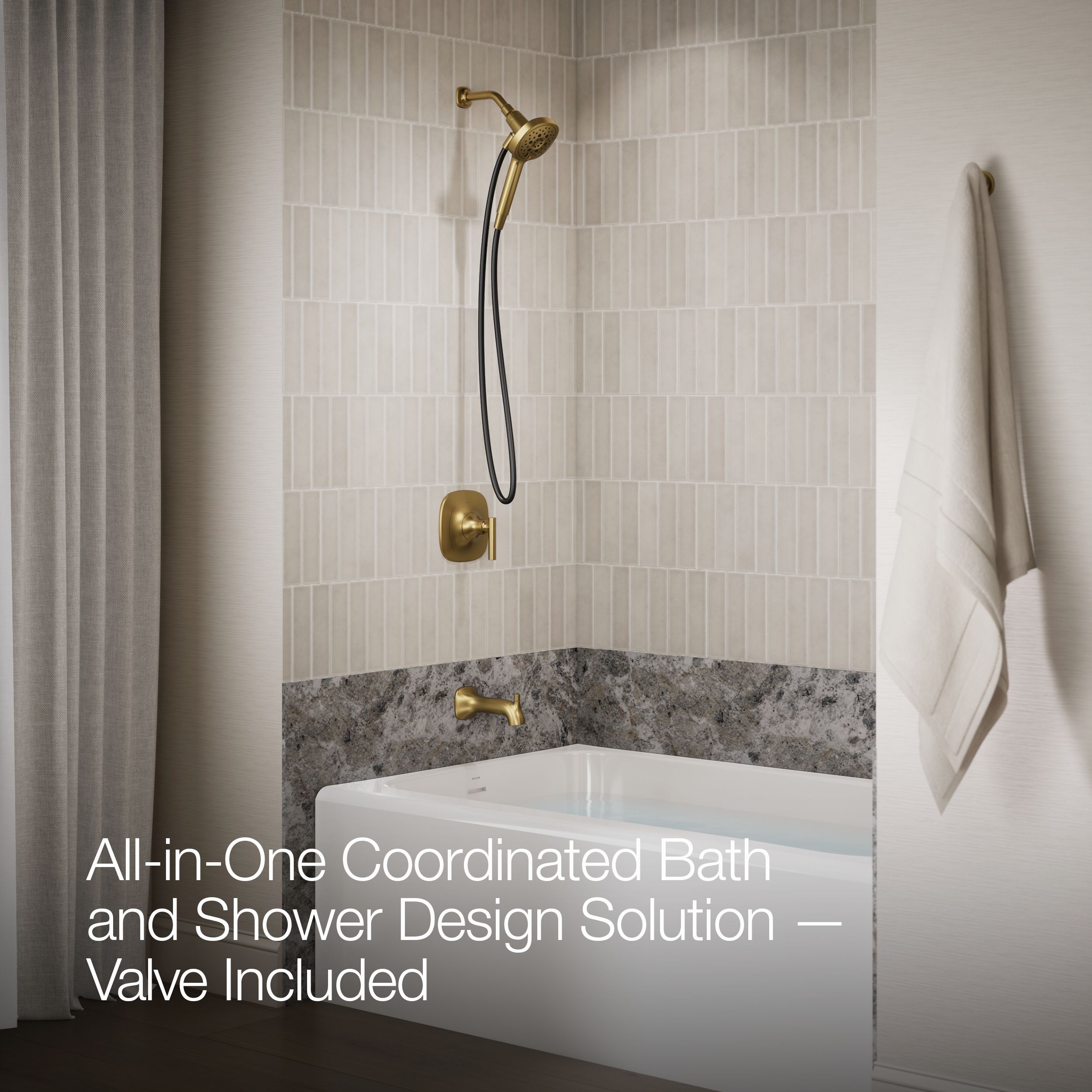 KOHLER REC27955-4G-2MB Tub-Shower-Faucets - View #4