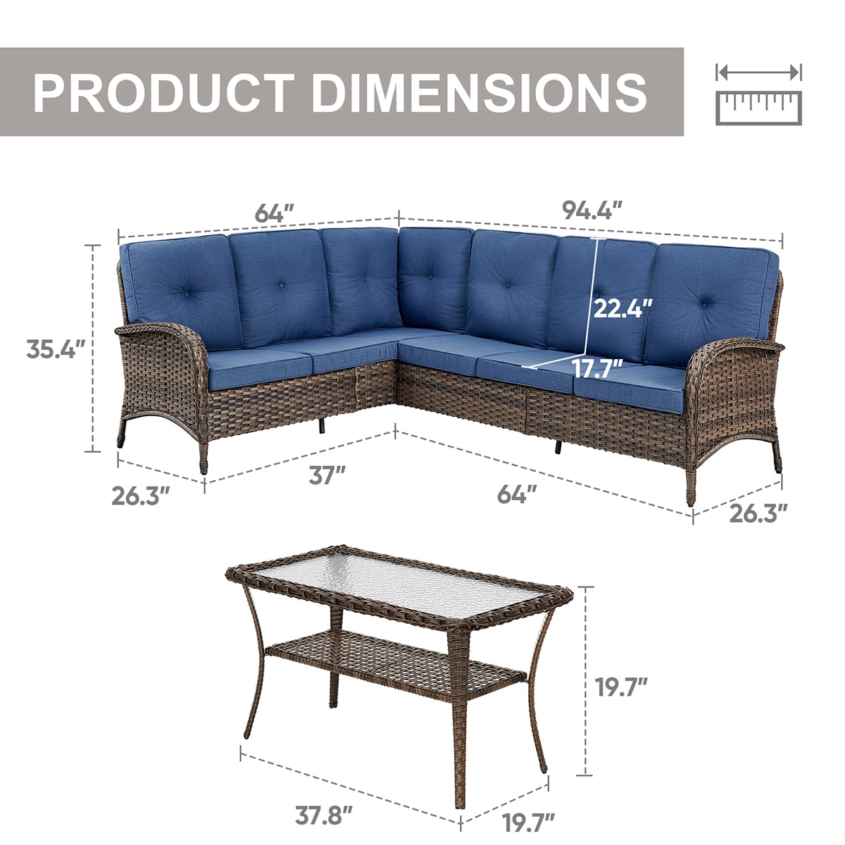 Rilyson FS13050-1 Patio-Conversation-Sets - View #9